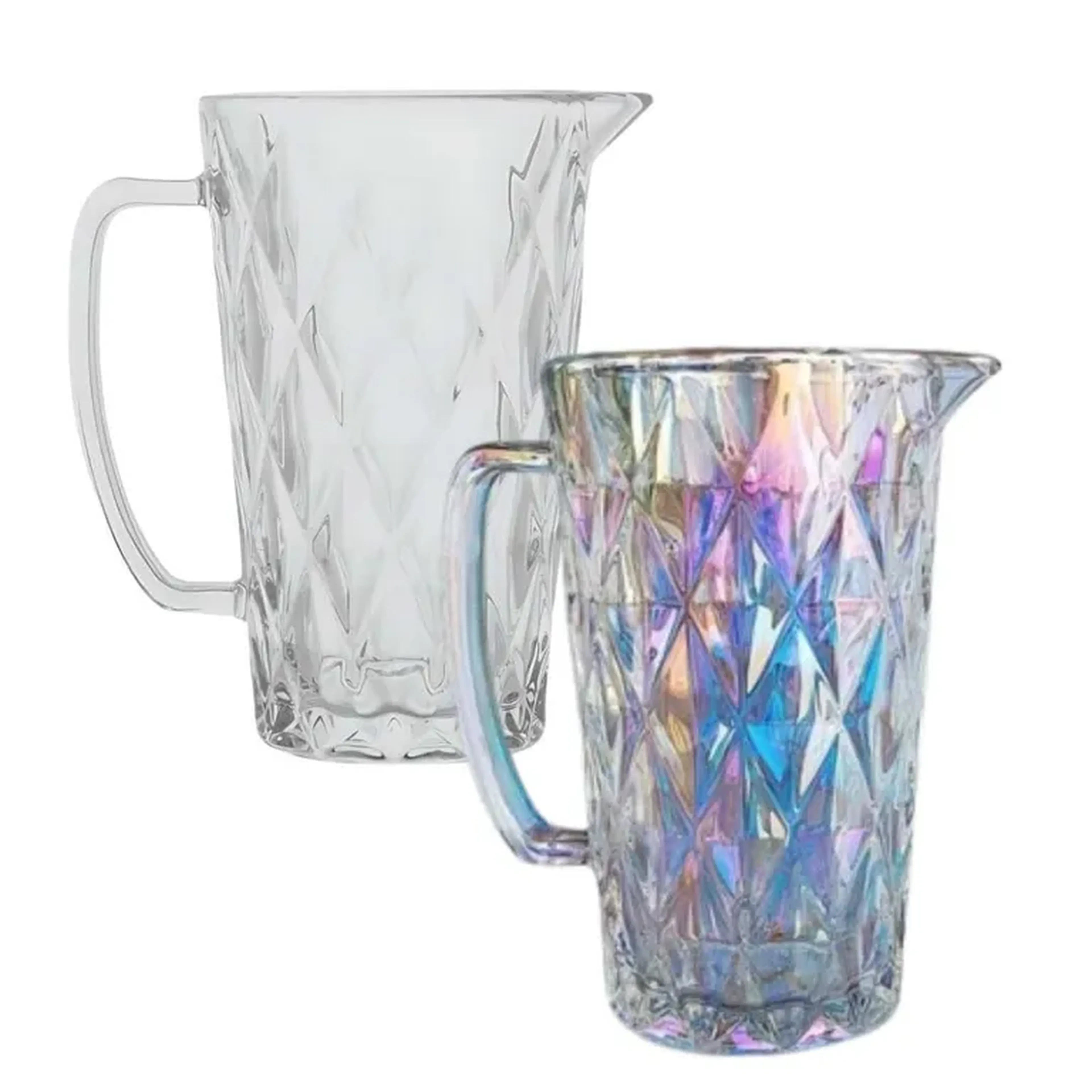 Jarra de Vidro Diamante 1L imagem