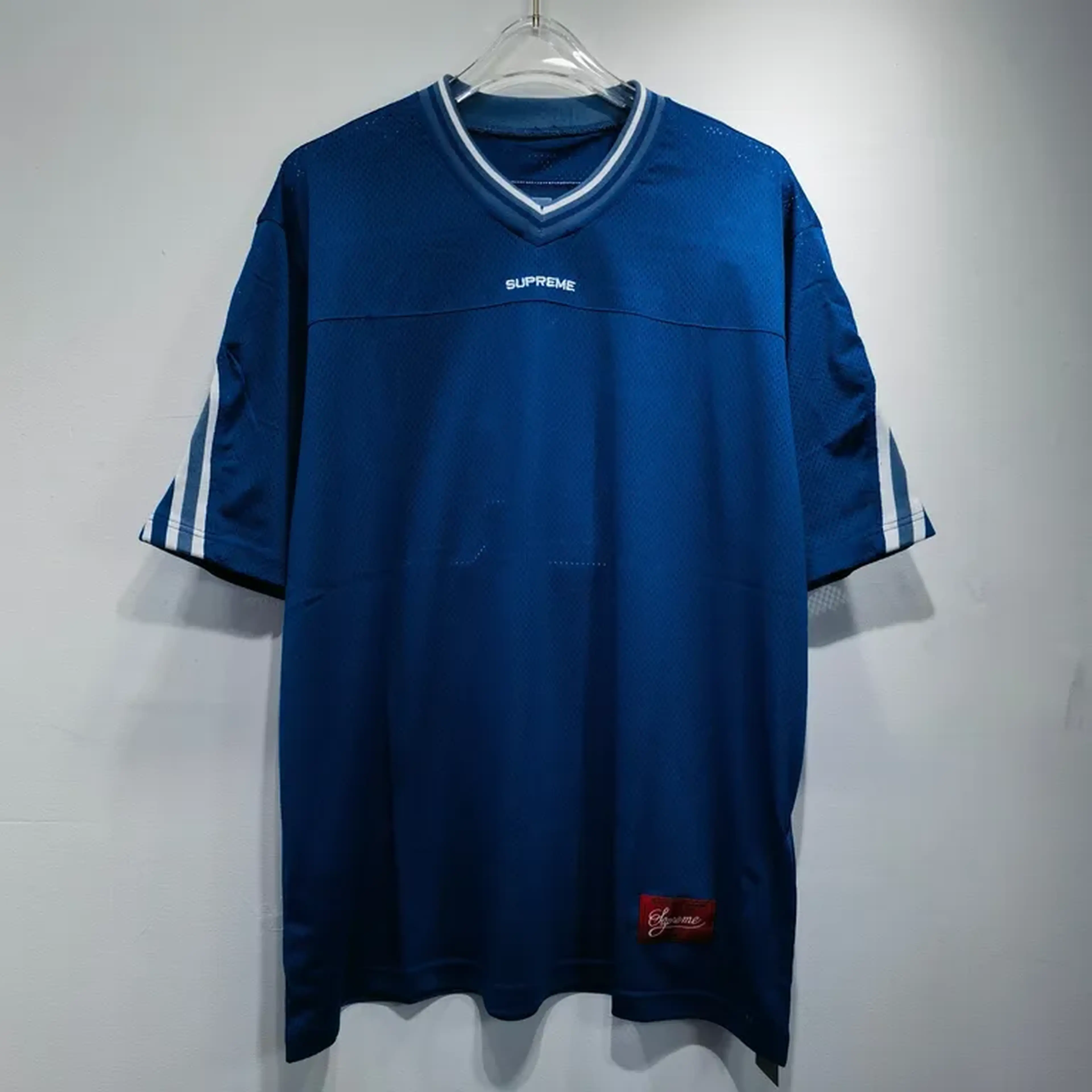 Supreme Jersey - Jacquard Rib Navy imagem