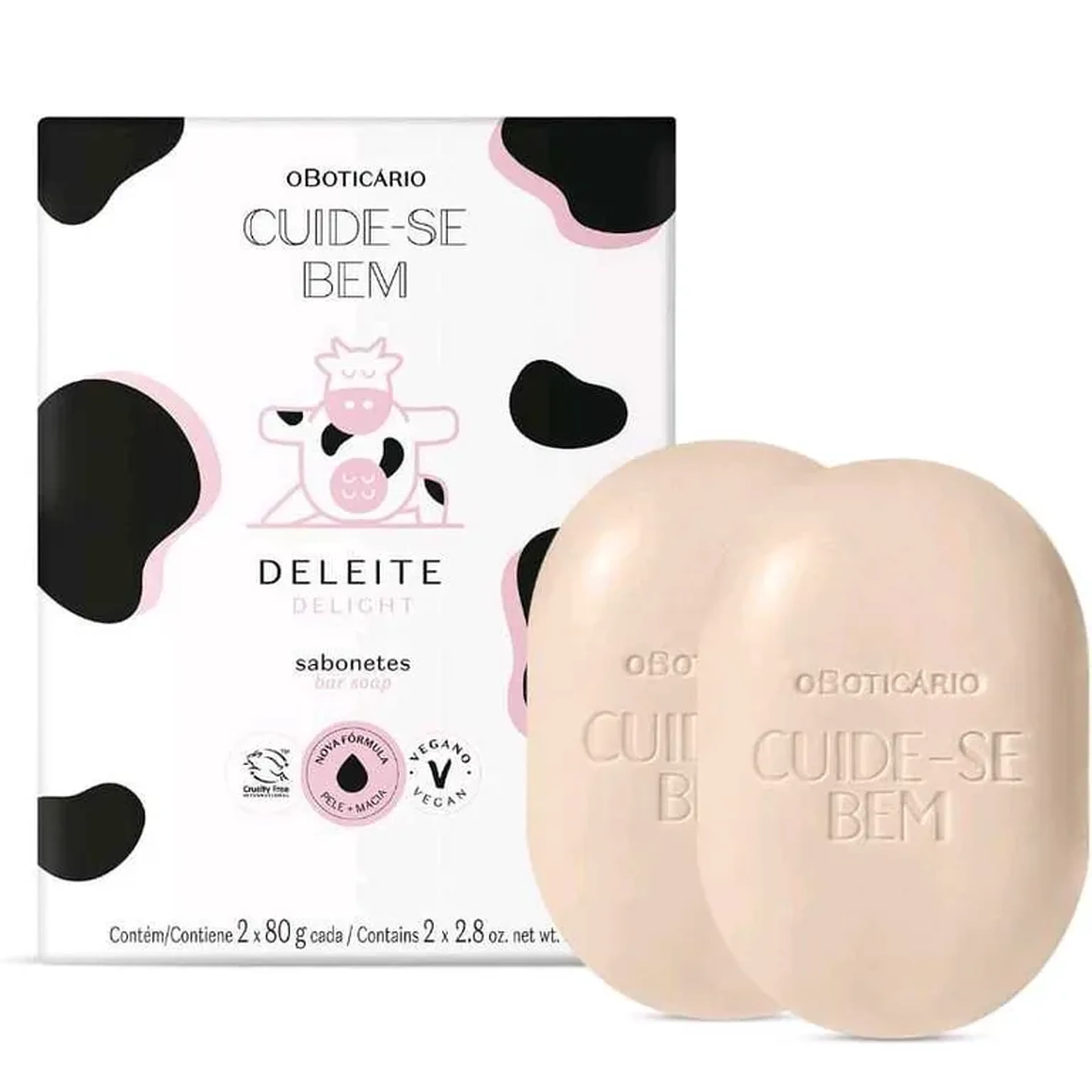 Sabonete Cuide-se Bem Deleite Cx 2 - 51126 imagem