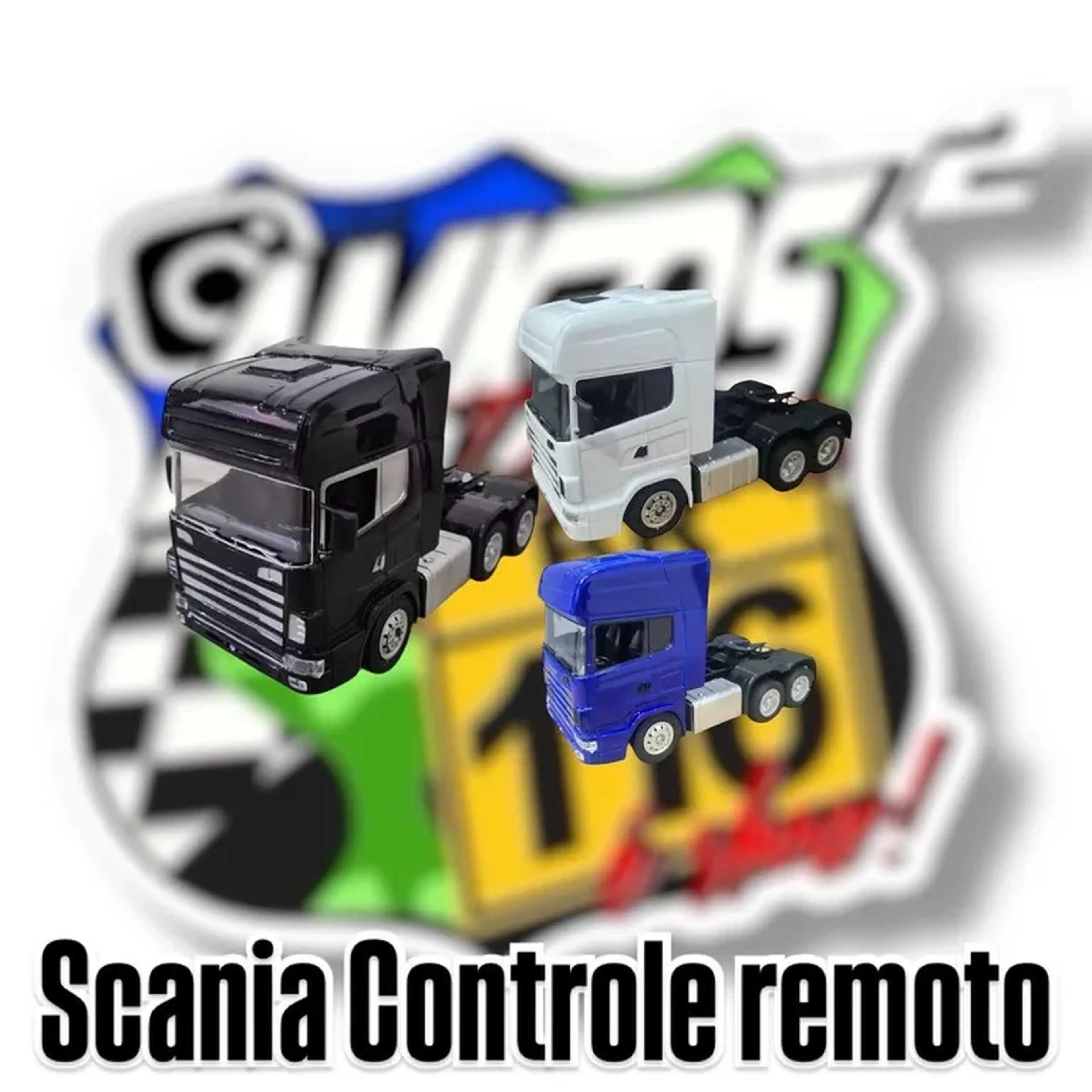 Caminhões de controle remoto imagem