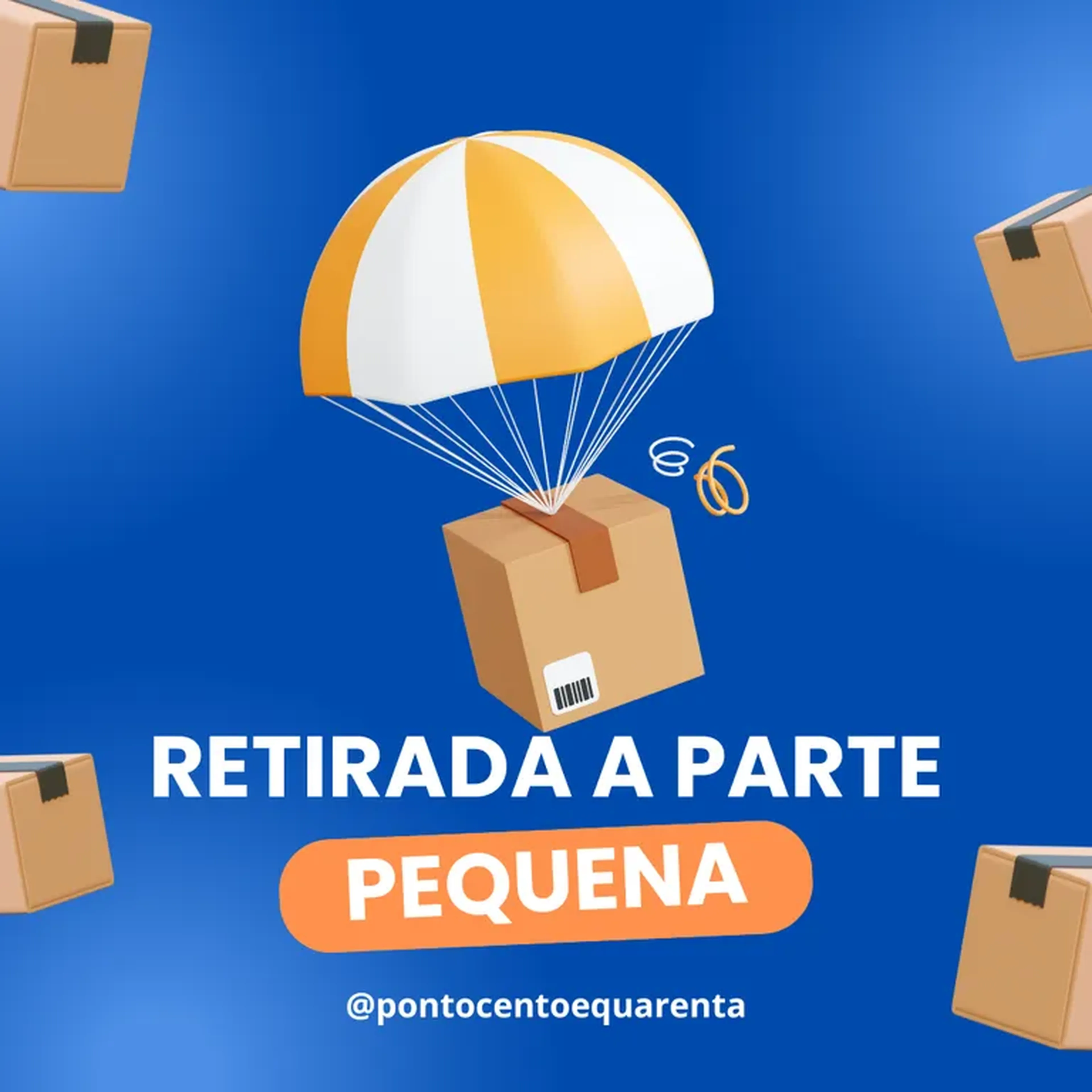 Retirada Encomendas Pequena (0-25cm) imagem