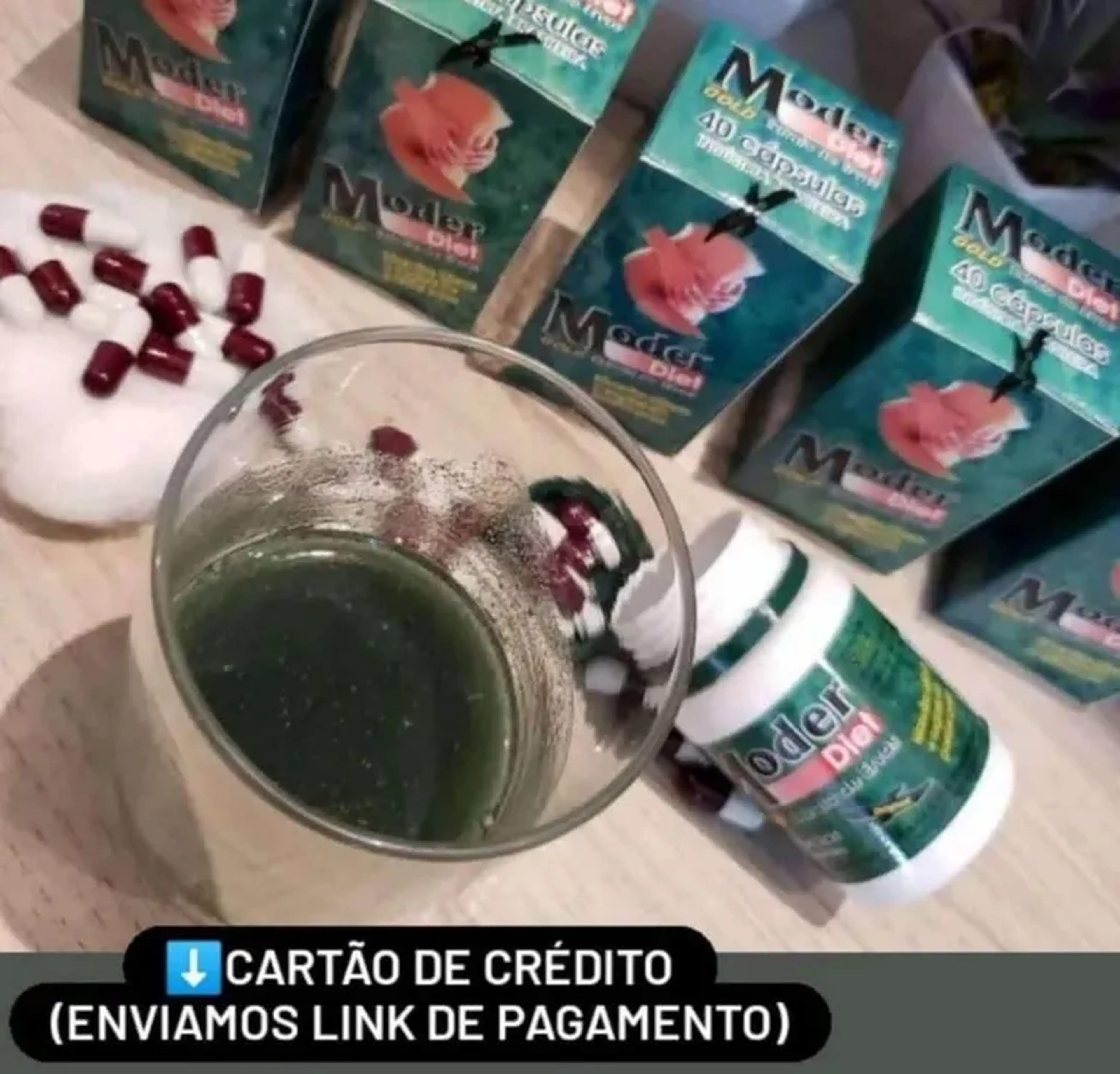 PCTE promoção!!! KIT 3 POTES MODER DIET imagem