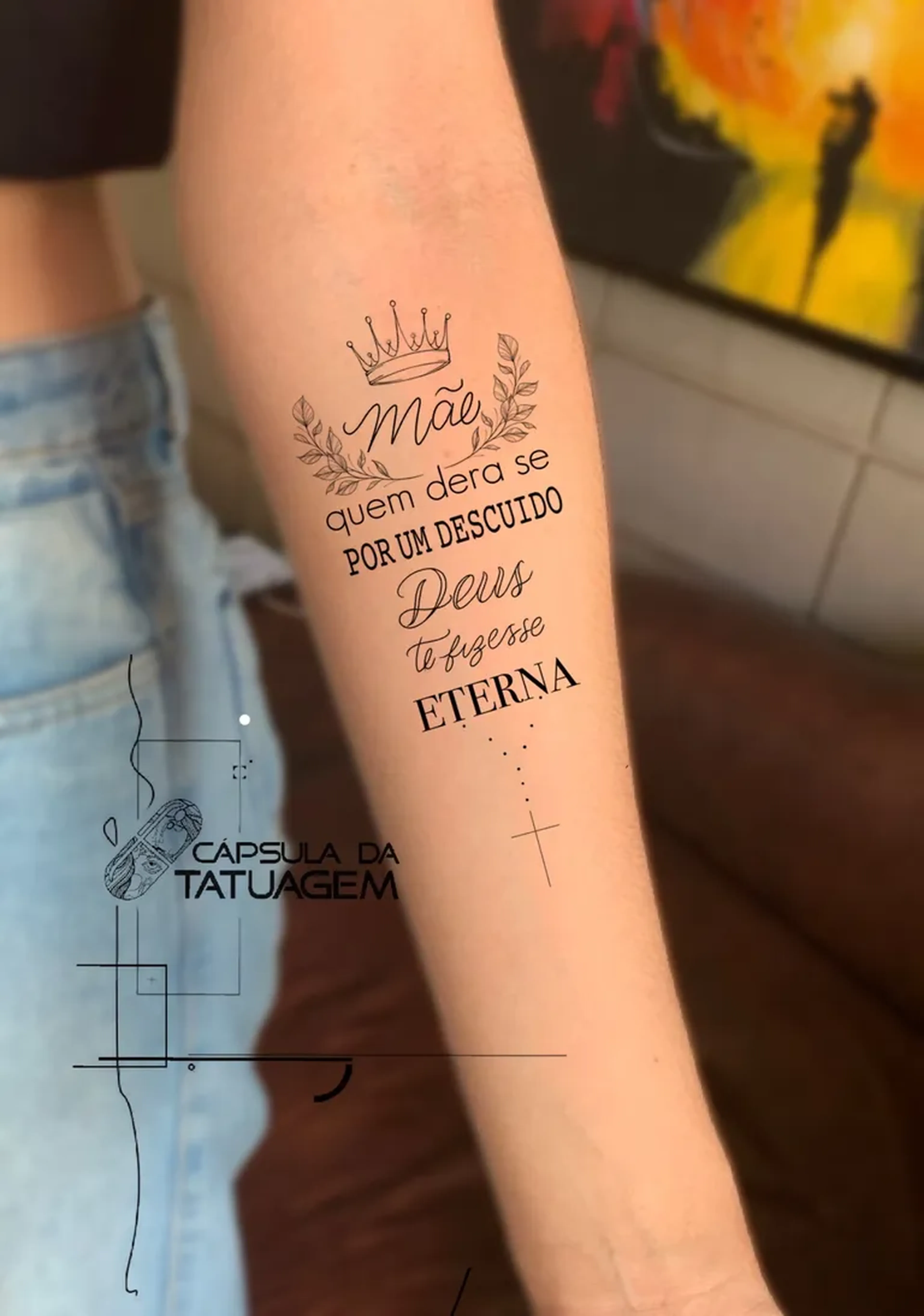 Mande uma foto sua para testar essa arte em você! imagem