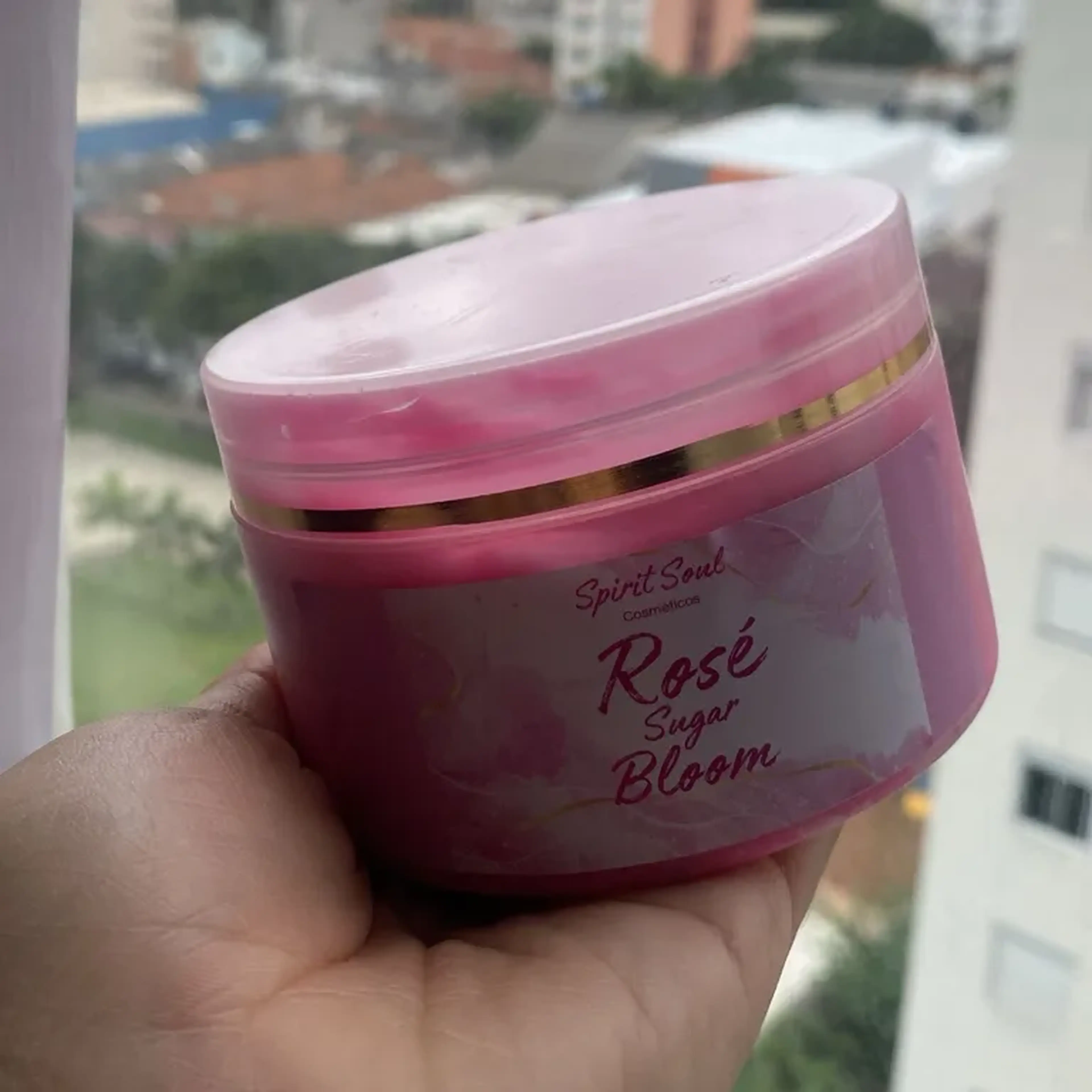 esfoliante Rose Sugar Bloom imagem