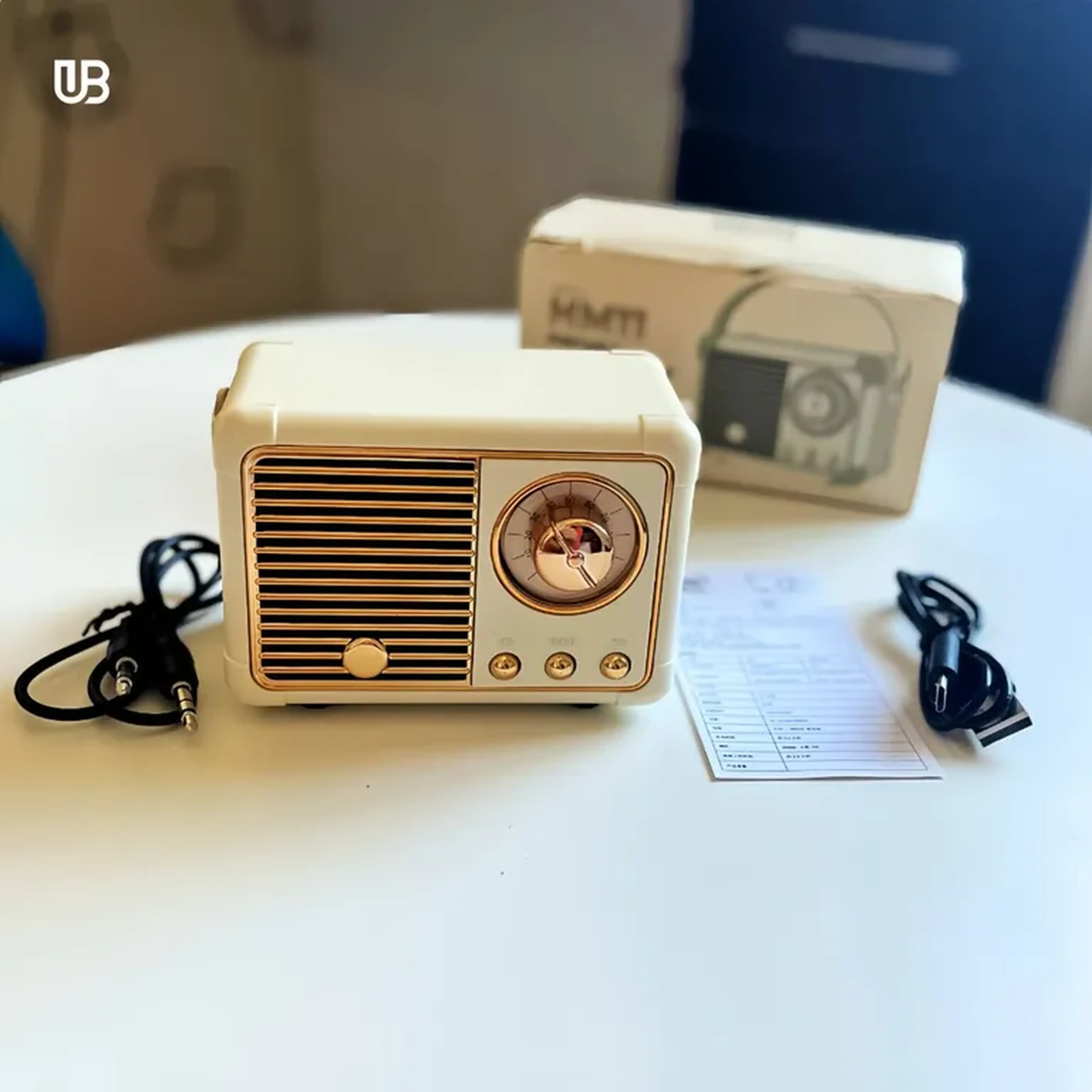 Alto Falante Bluetooth Retrô imagem
