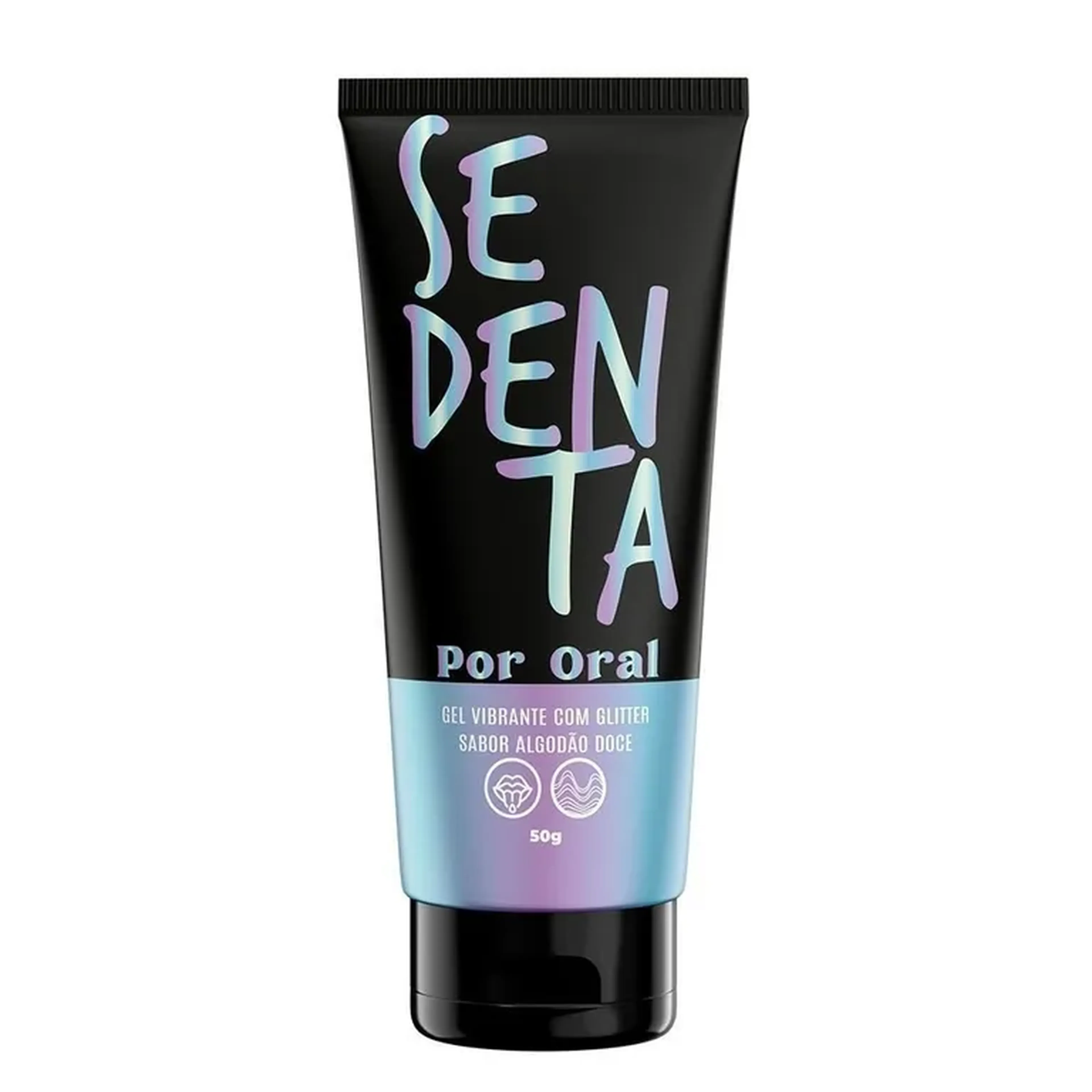 SEDENTA POR ORAL AGODÃO DOCE GEL GLITTER 50G PEPPER BLEND imagem