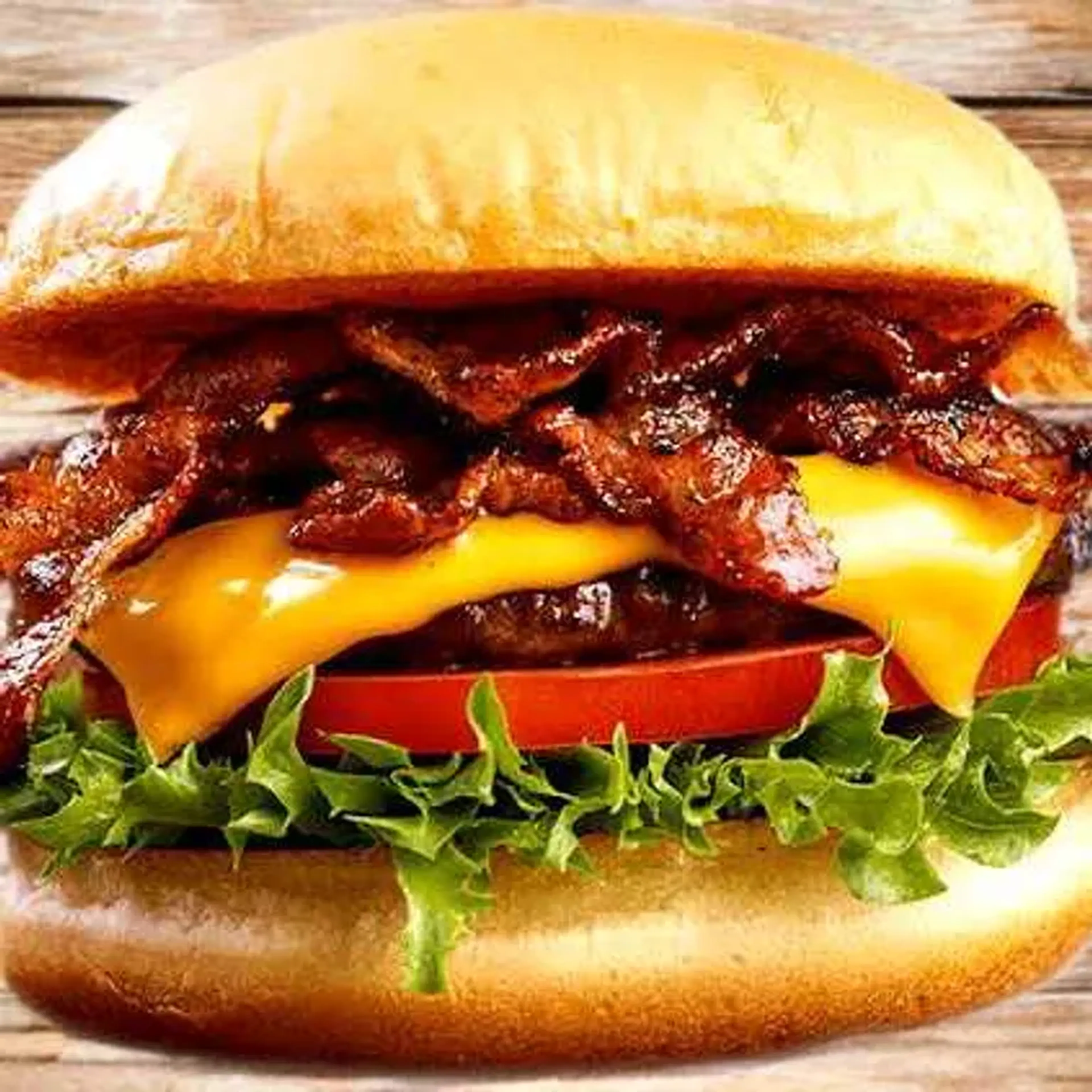 X-Bacon Salada imagem