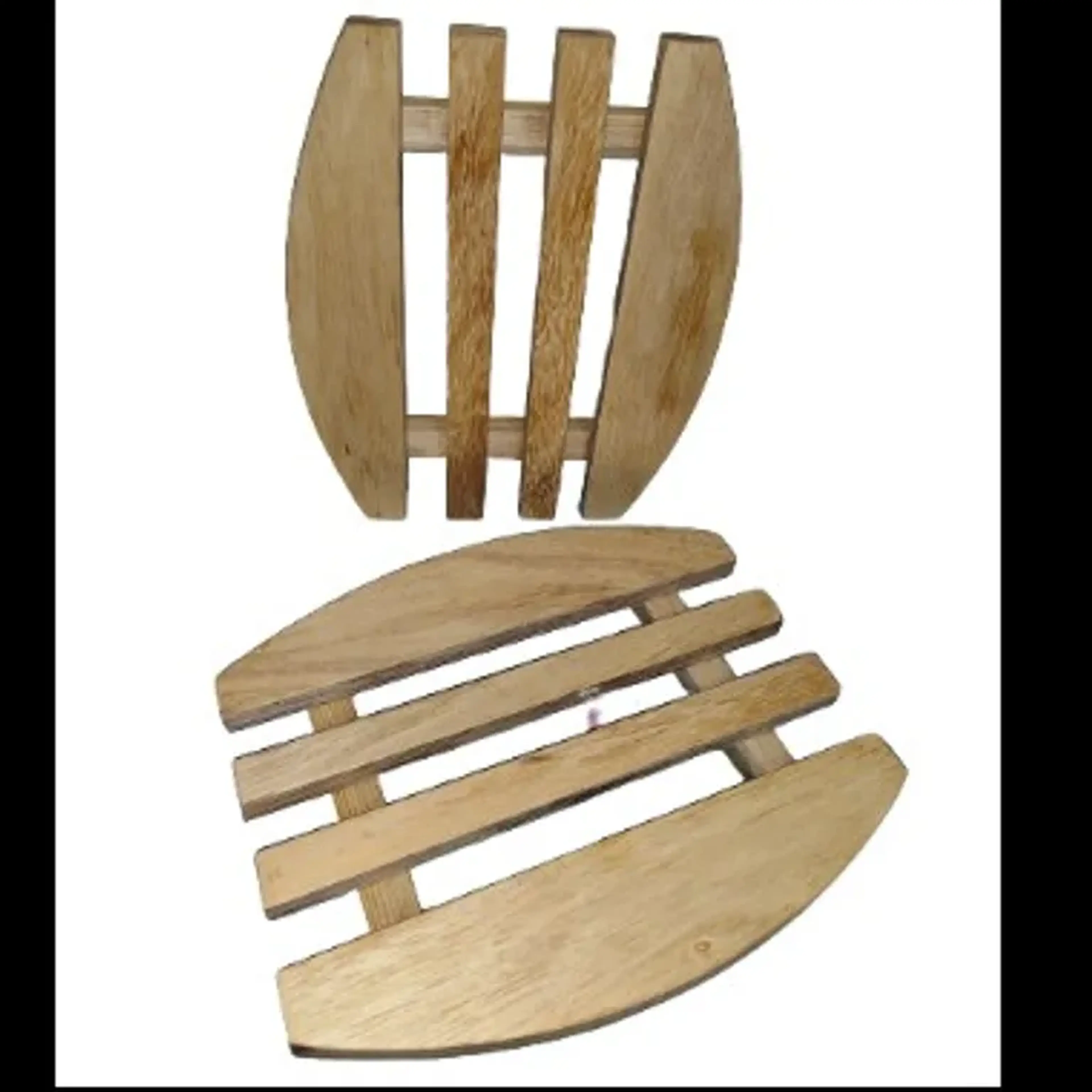 Descanso Em Madeira Para Panela imagem