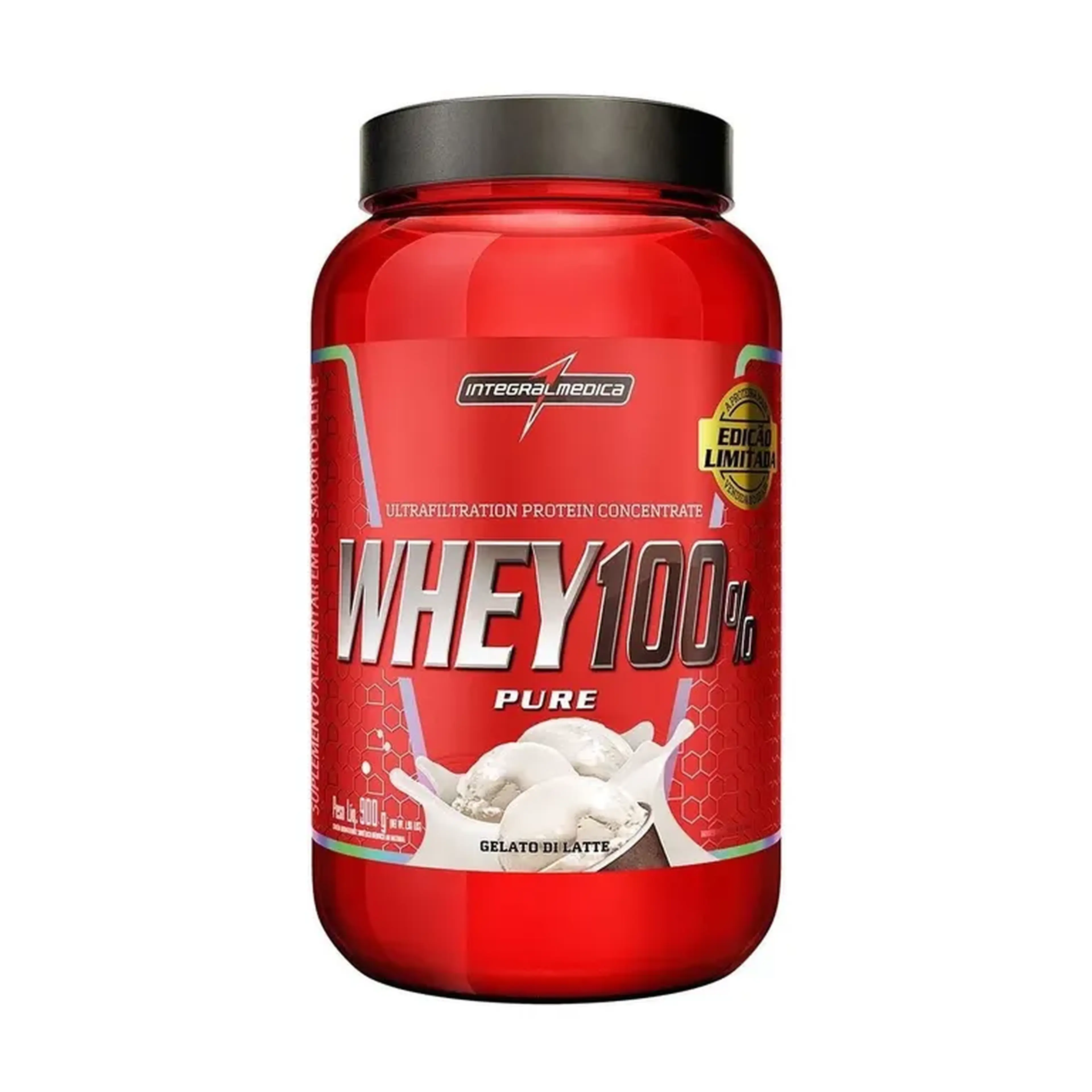 Whey 100% 900g Integralmedica imagem