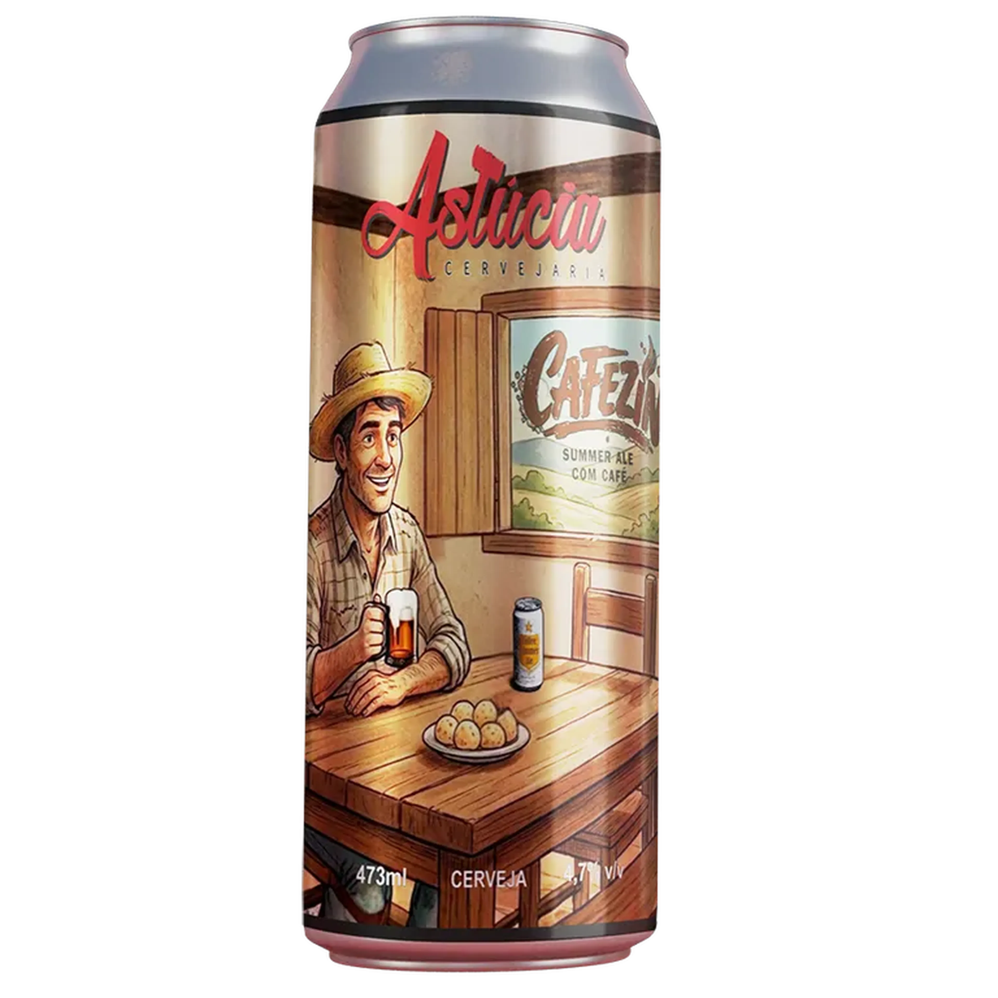 Cerveja Astúcia Cafezin - Lata 473ml imagem