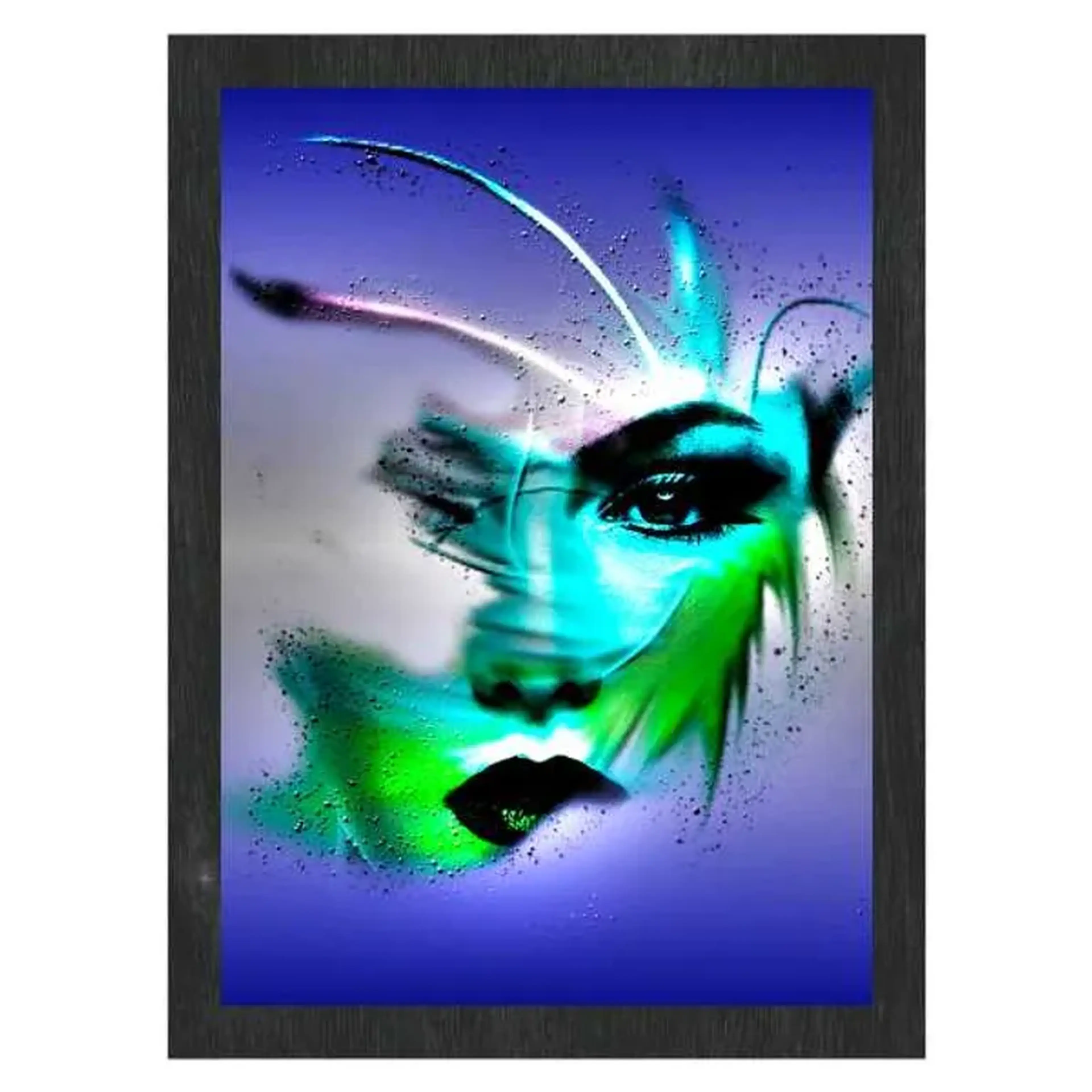 Quadro Decorativo Face Color - 50x70cm imagem