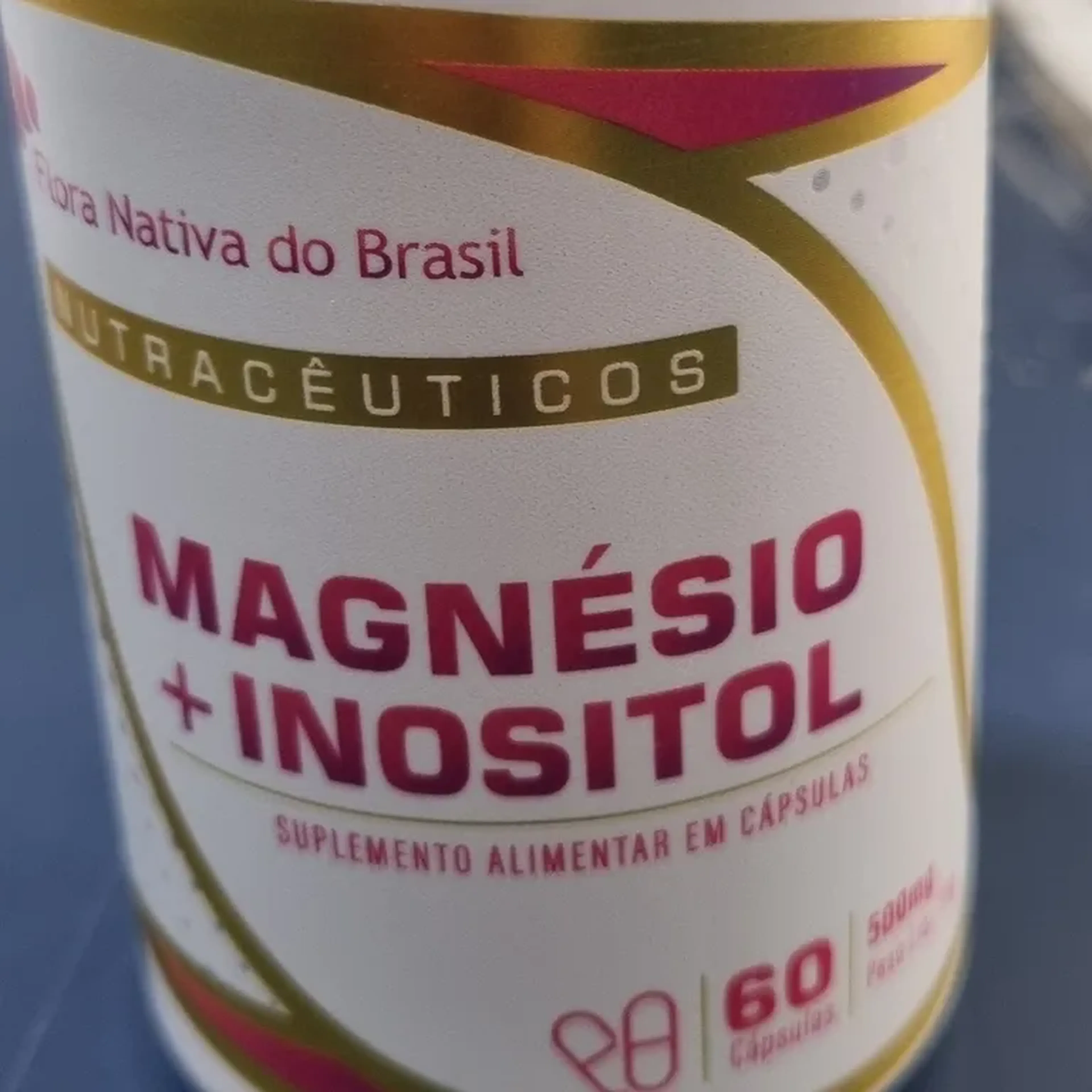 MAGNÉSIO + INOSITOL 60 CÁPSULAS DE 500MG imagem