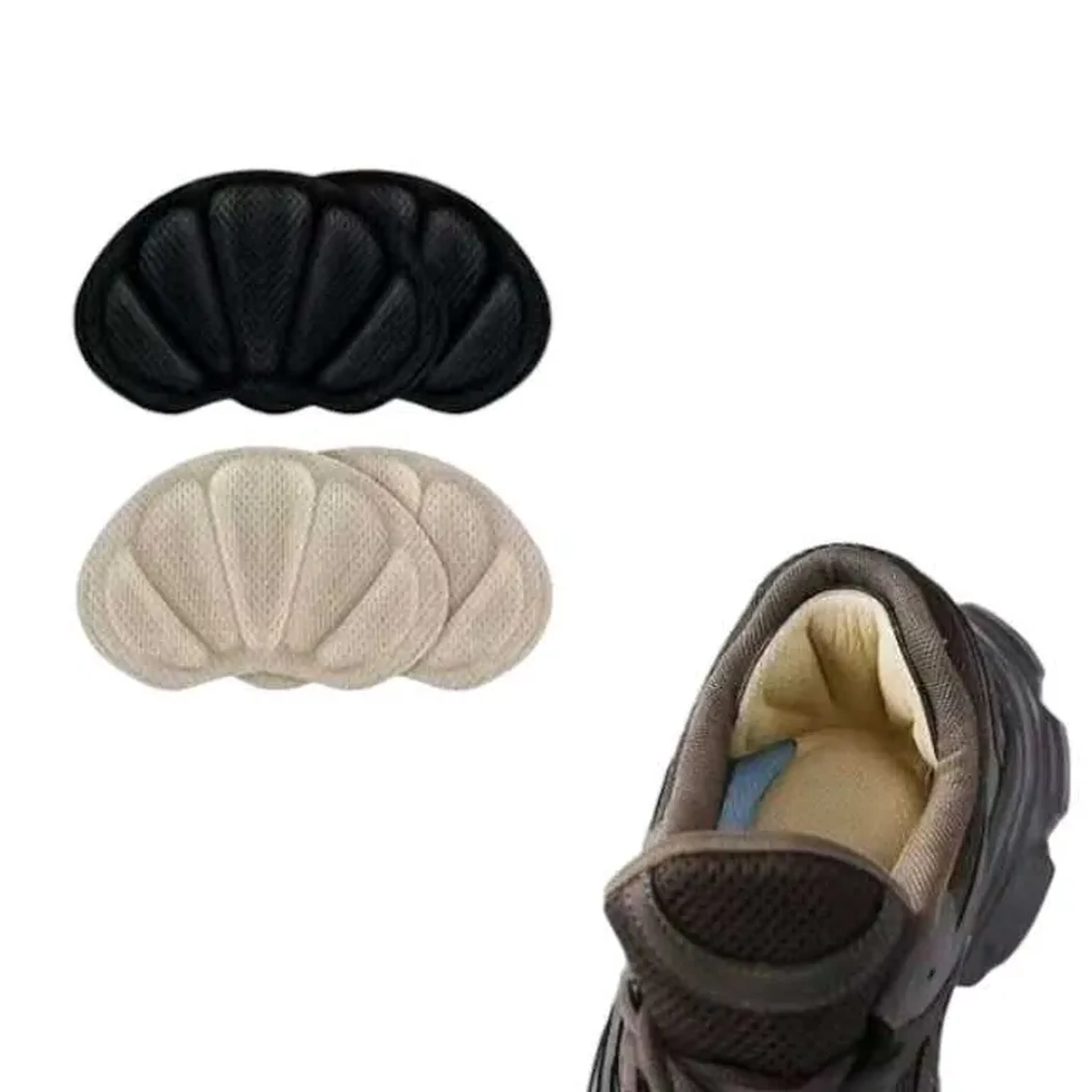 Almofadas de Calcanhar 4D Mais Conforto e Proteção Para Pés imagem