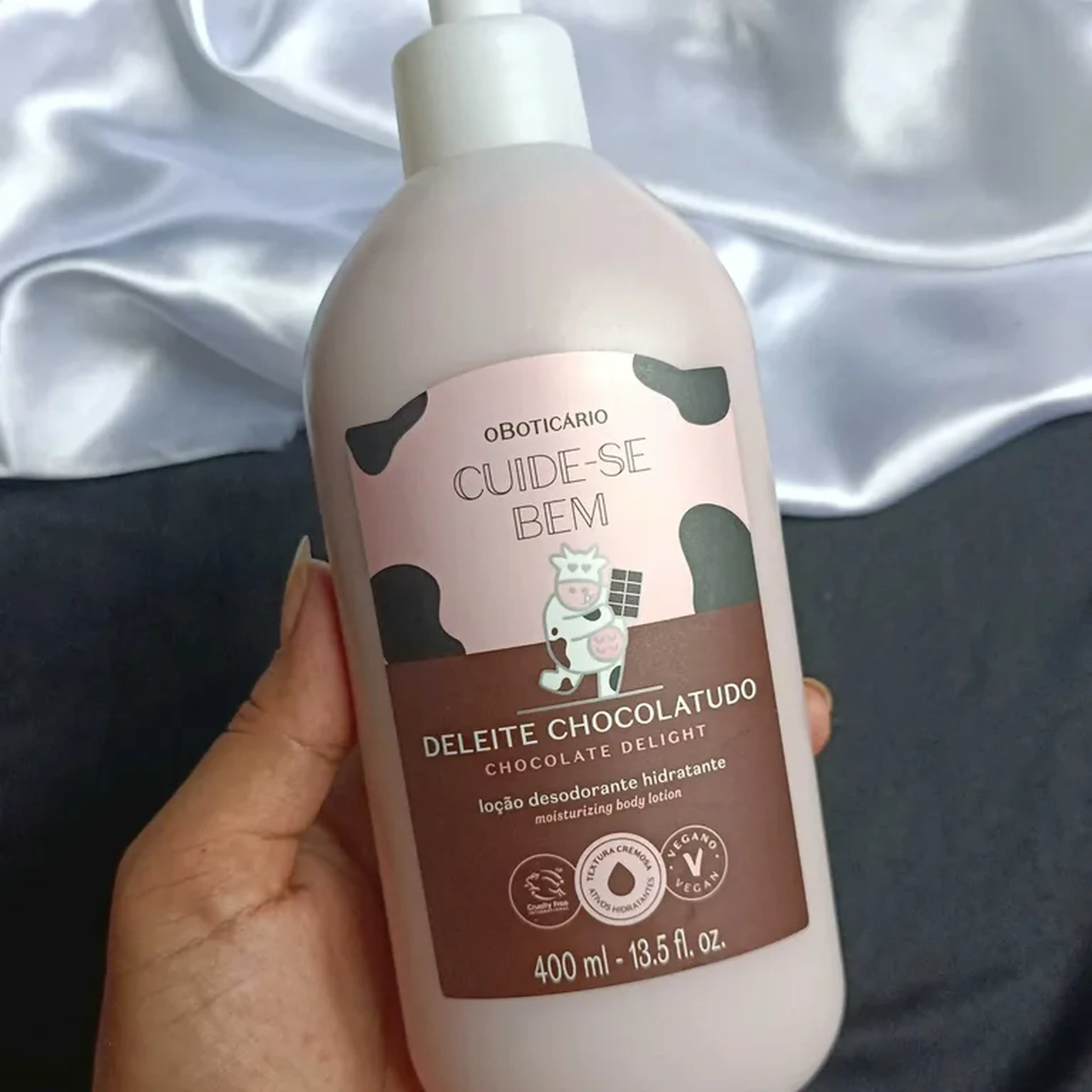Deleite Chocolatudo Loção Desodorante Hidratante Corporal imagem
