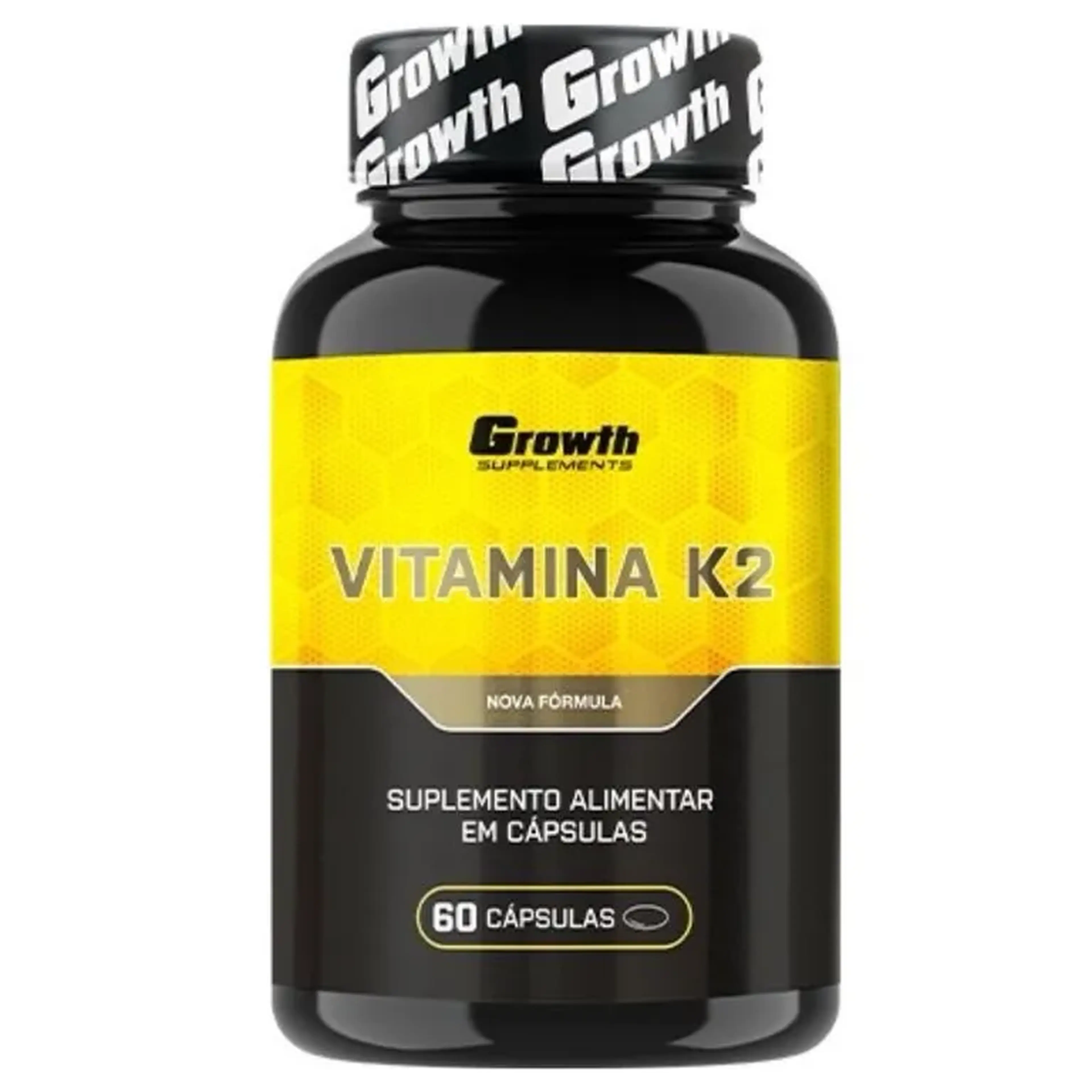 VITAMINA K2 ULTRA 60 CÁPSULAS - GROWTH SUPPLEMENTS imagem