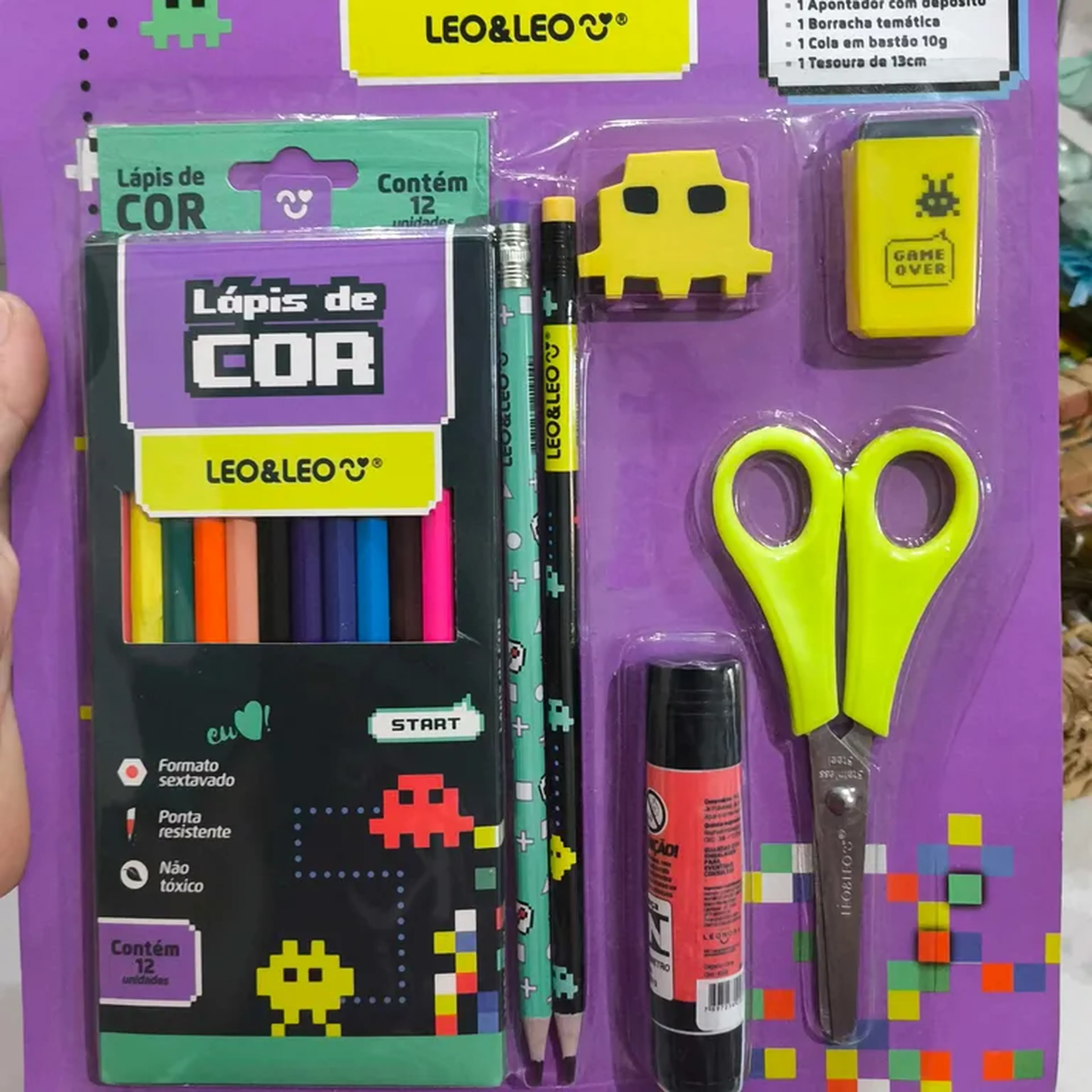 Kit Escolar Game imagem