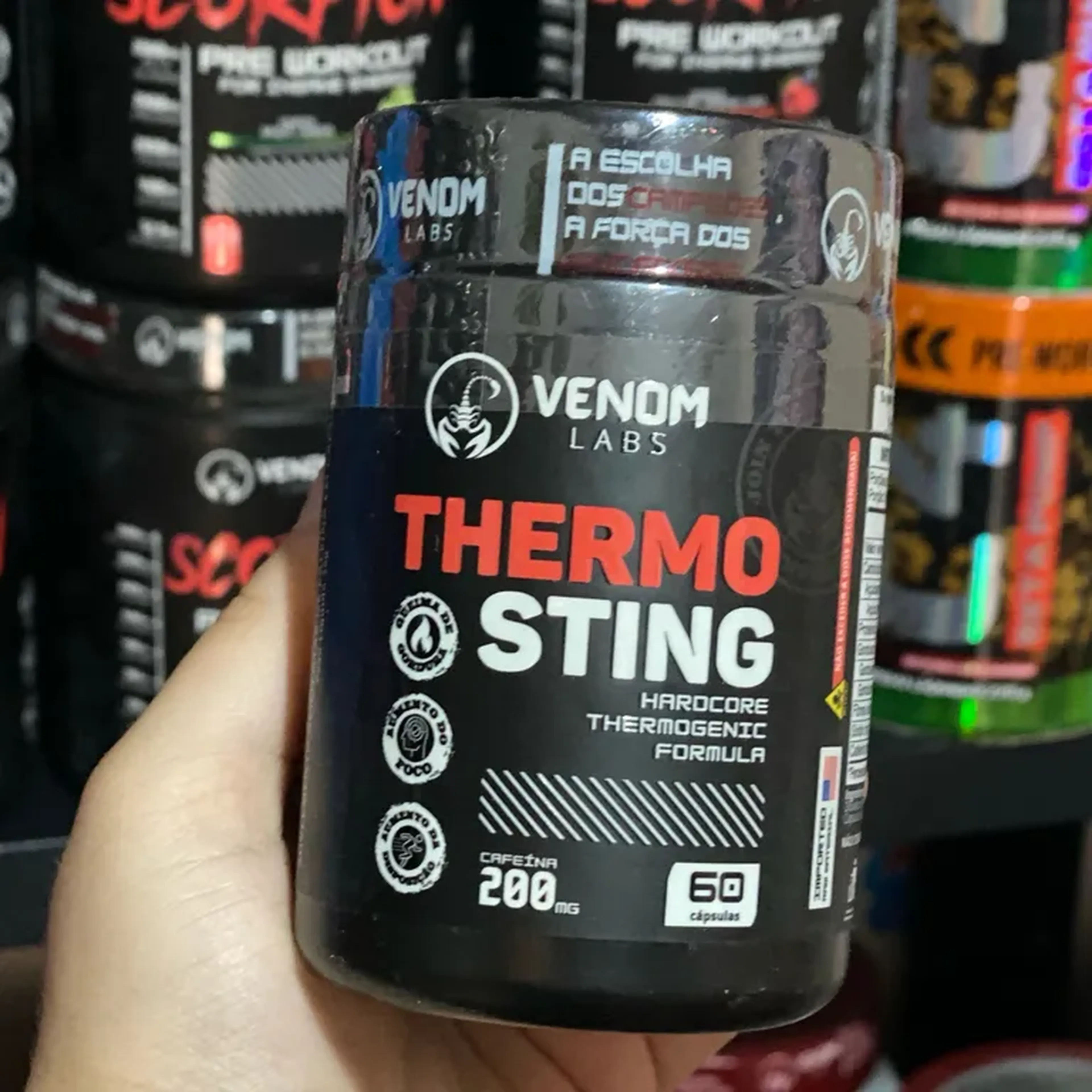 Thermo Sting 60caps Venom Labs imagem