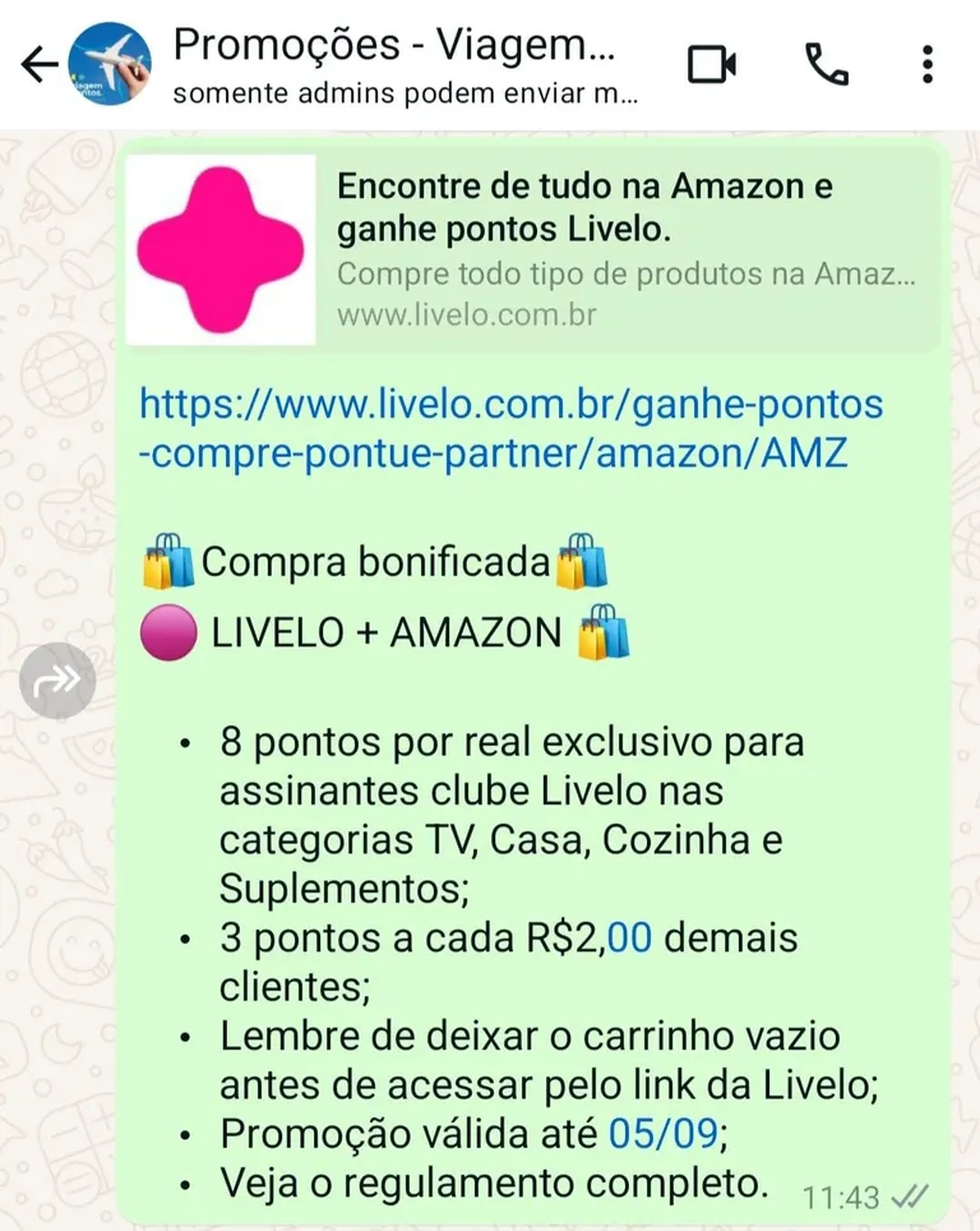 Grupo Promoções - acesso trimestral imagem