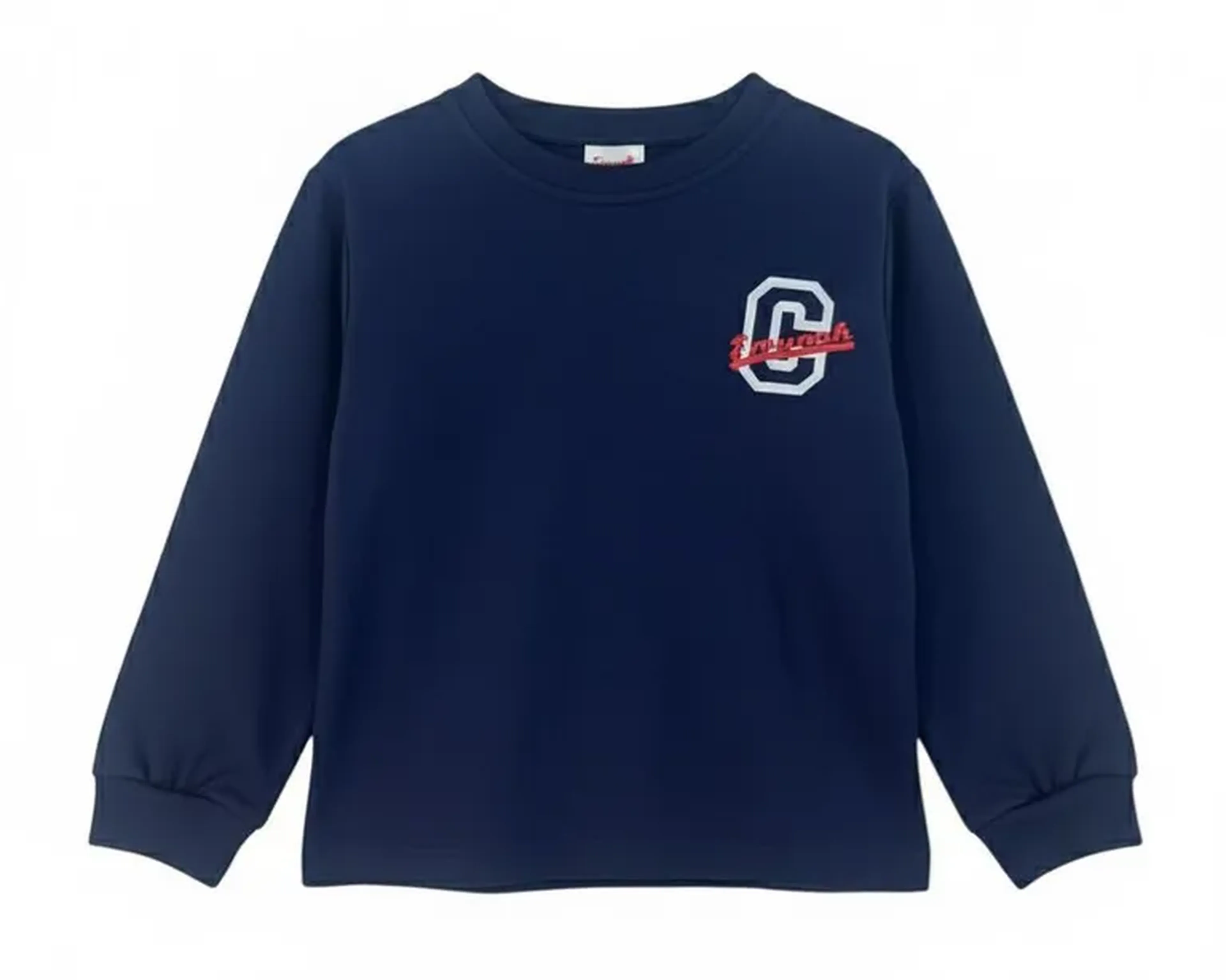 Camiseta Manga Longa estampada Marinho Emunah imagem