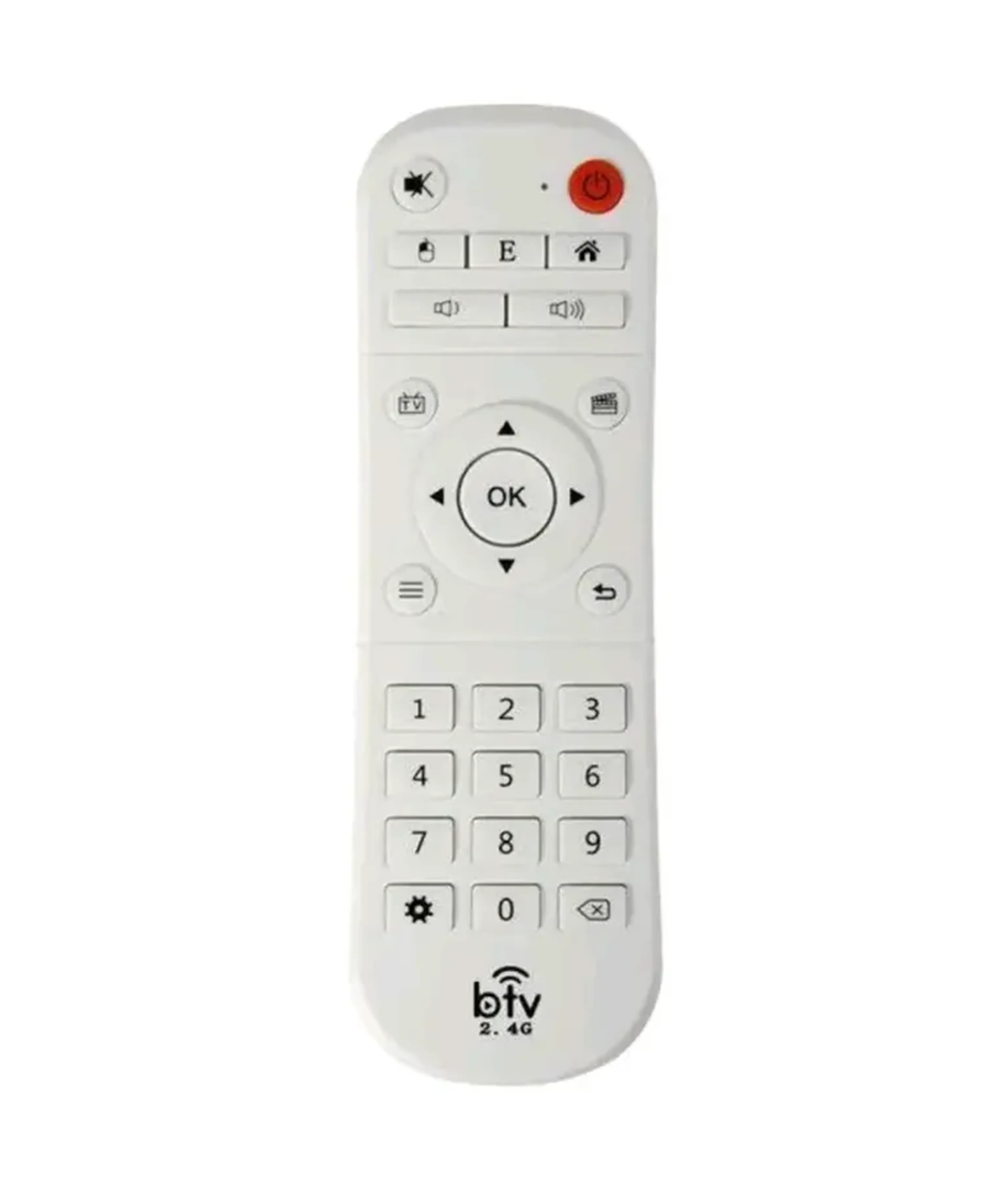 Controle btv Original novo com capa proteção imagem