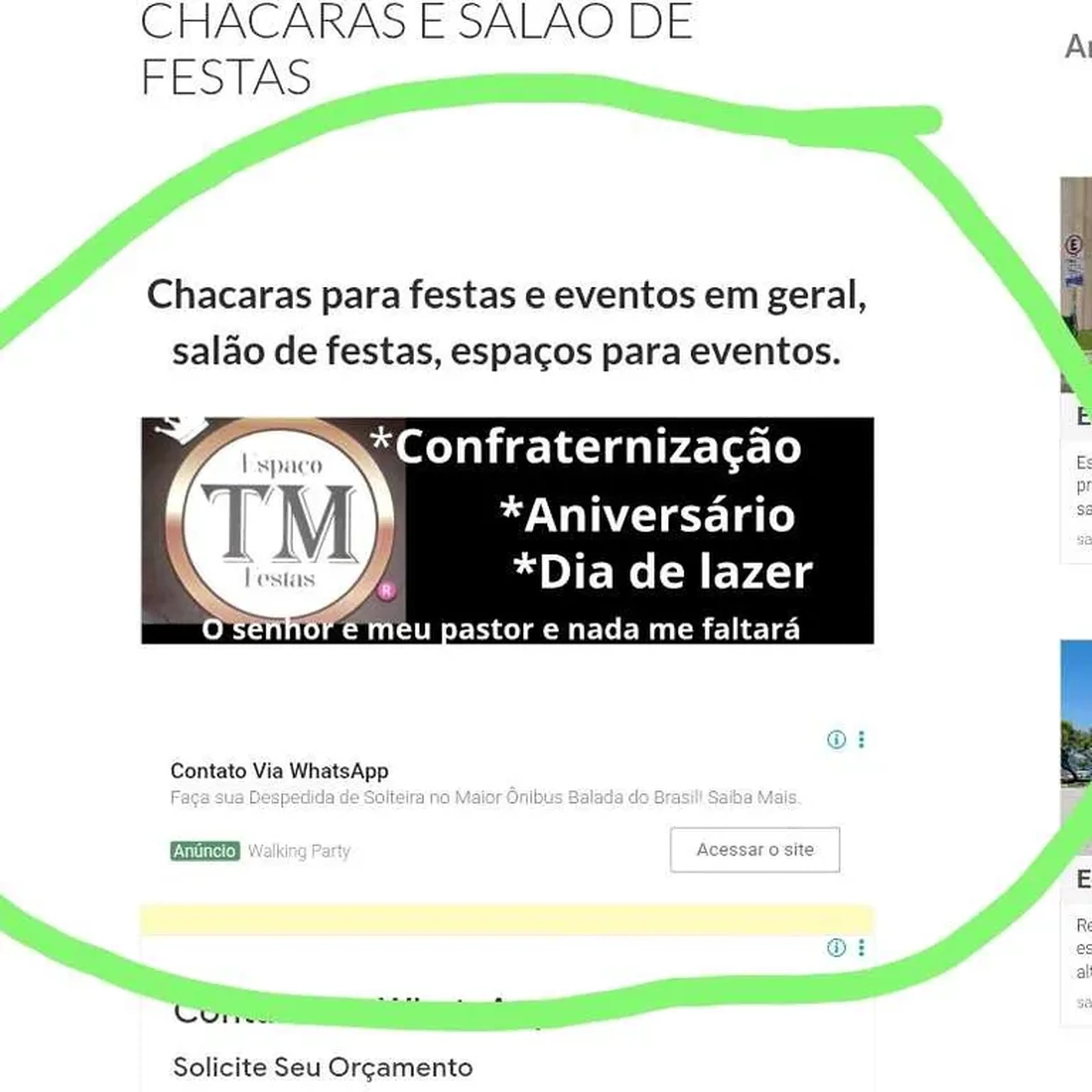 Anúncio e páginas no seguimento do seu negocio imagem