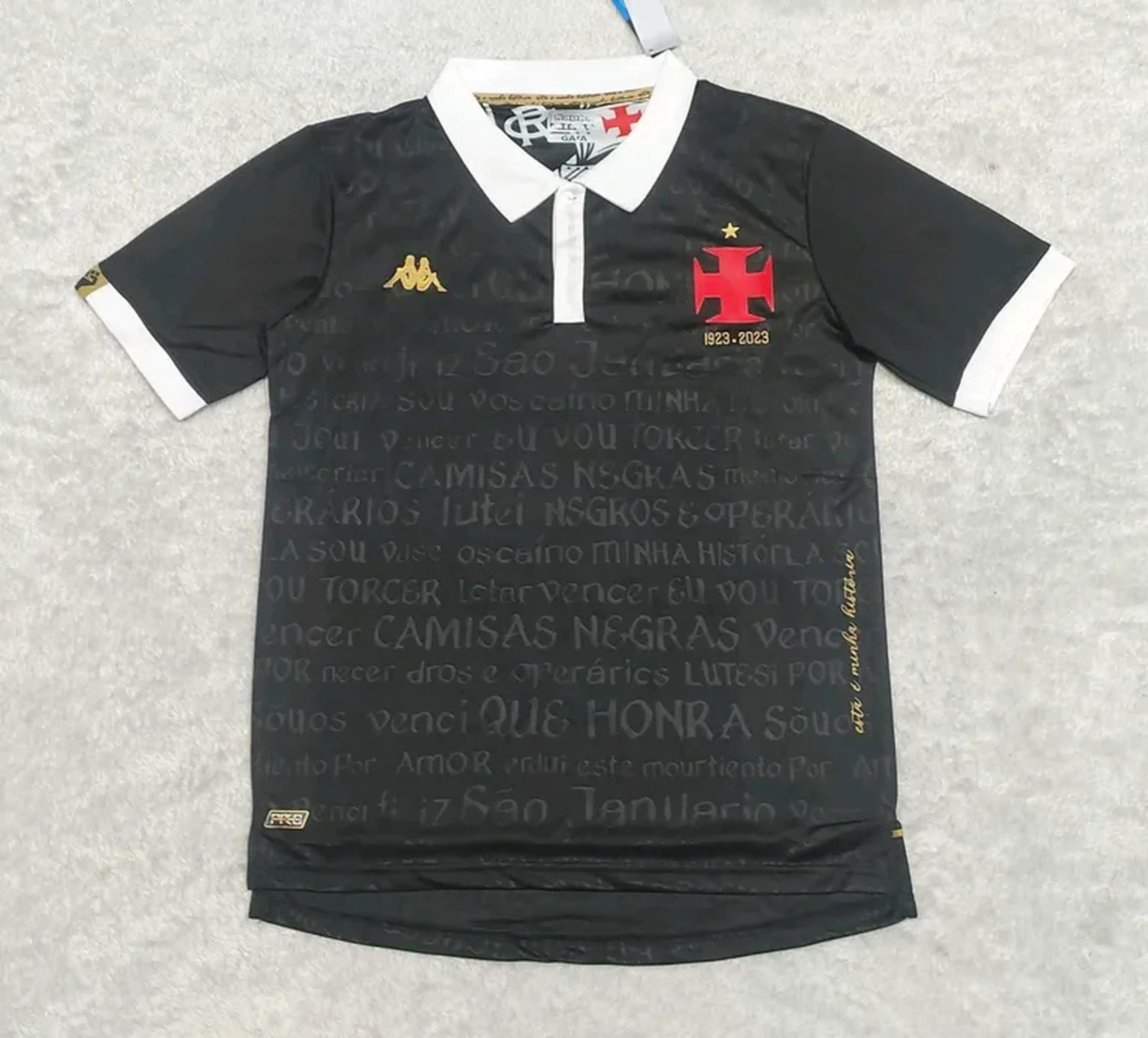 Uniforme Vasco da Gama ed. Camisas Negras imagem