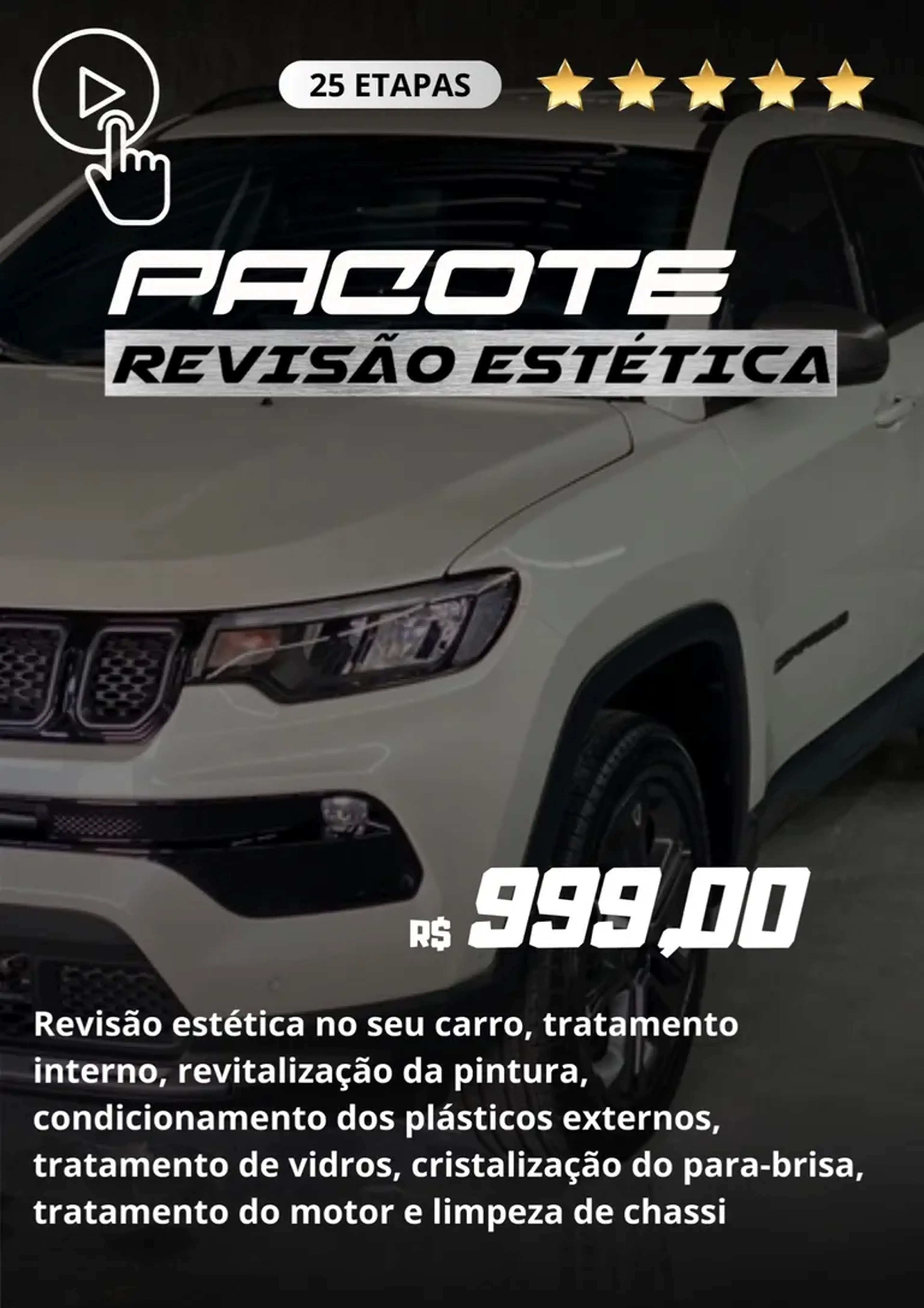 Pacote revisão estética imagem