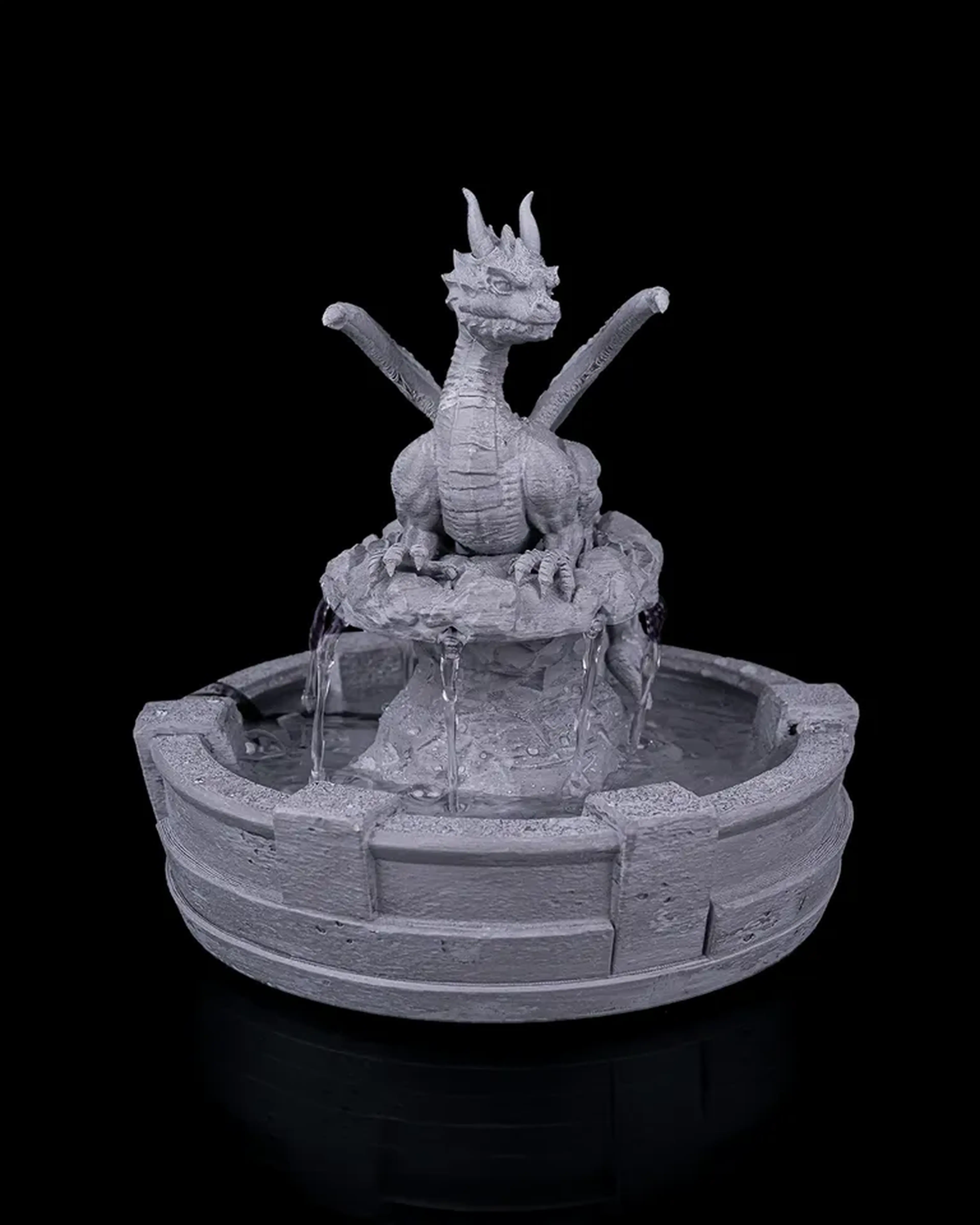 Fonte Dragon – Poder Mistico e Equilibrio - (20 cm altura) imagem