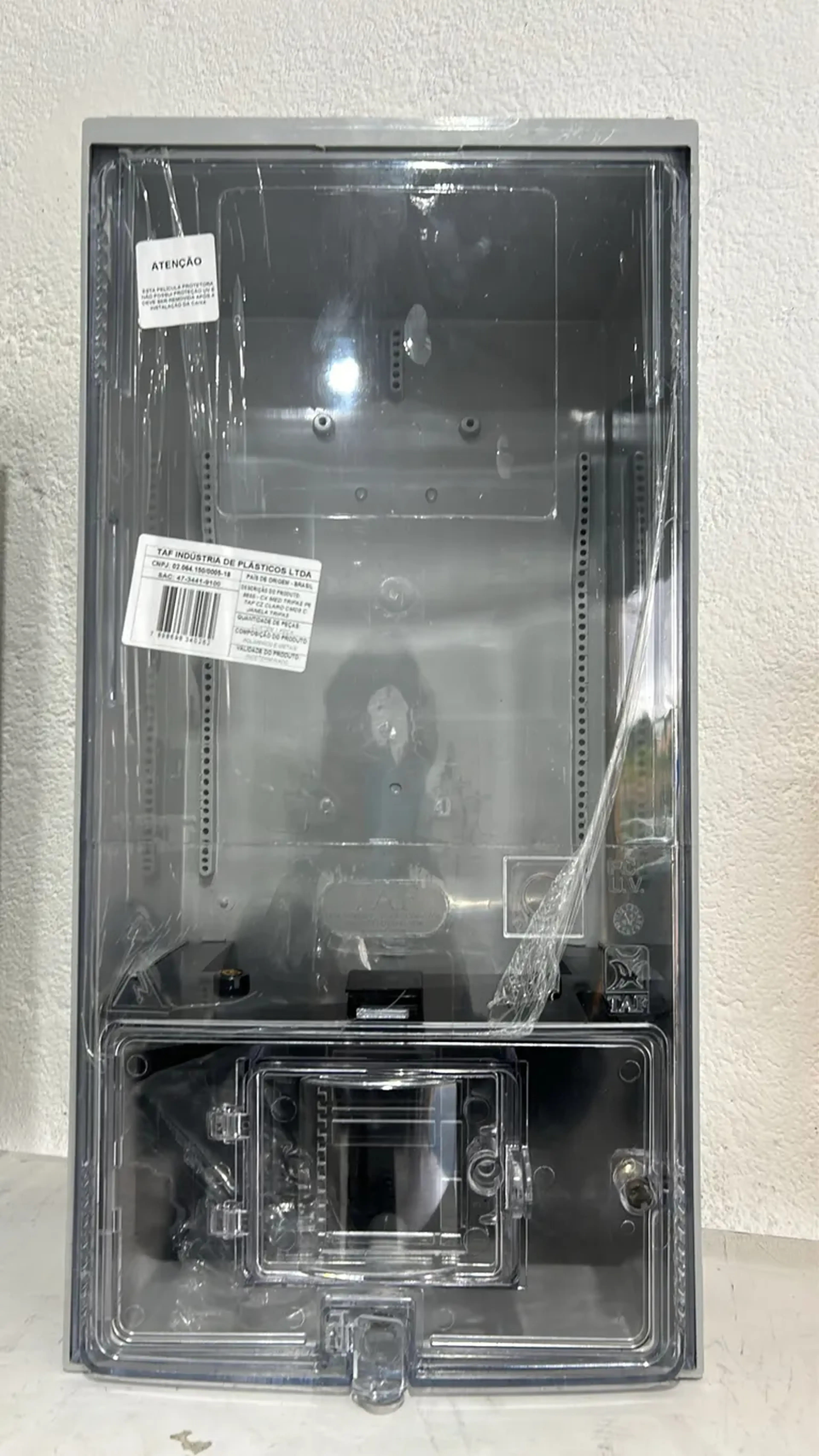 Caixa de luz vazia imagem