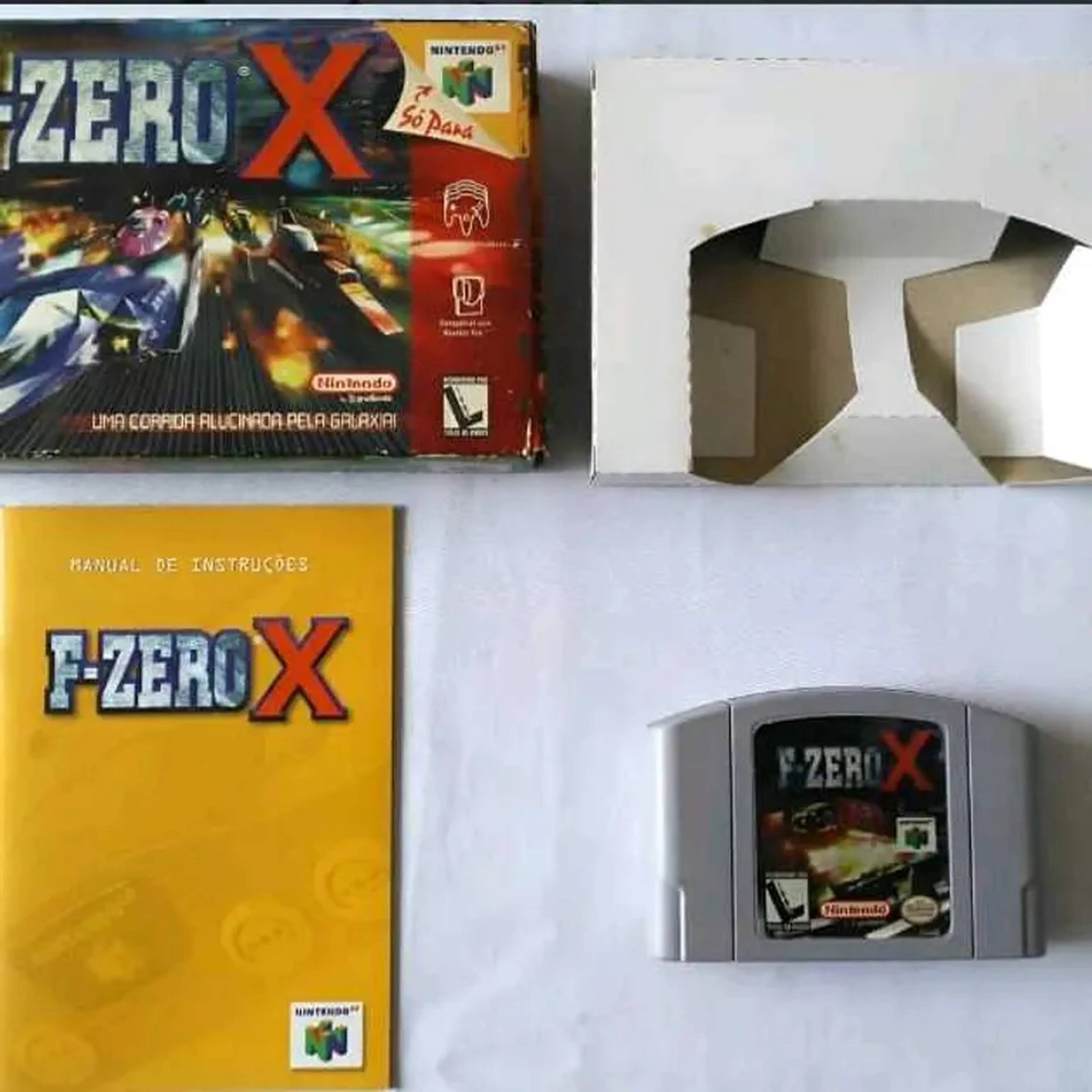 F-ZERO X NINTENDO 64 imagem