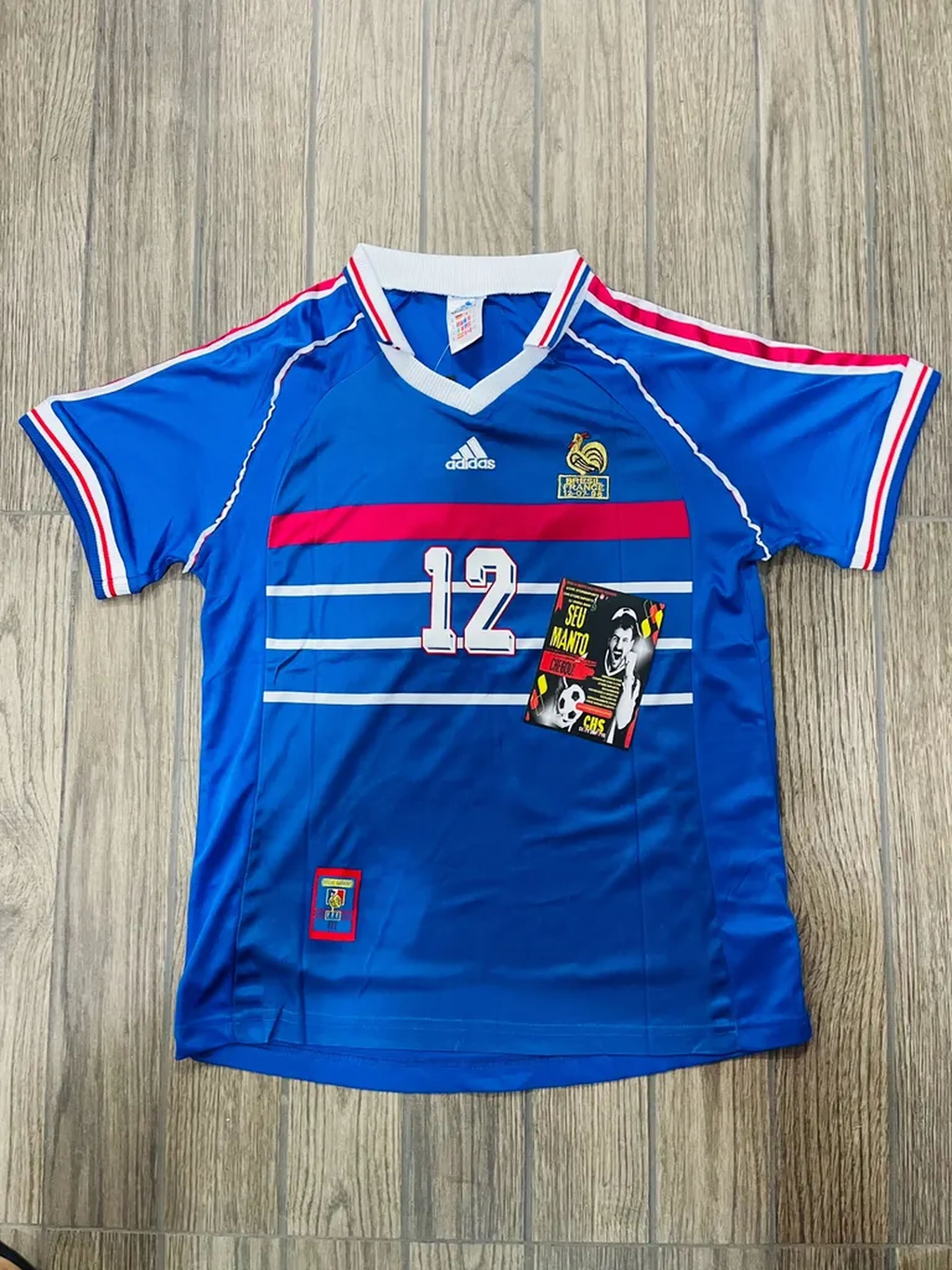 Camisa França Retrô 98 Thierry Henry imagem