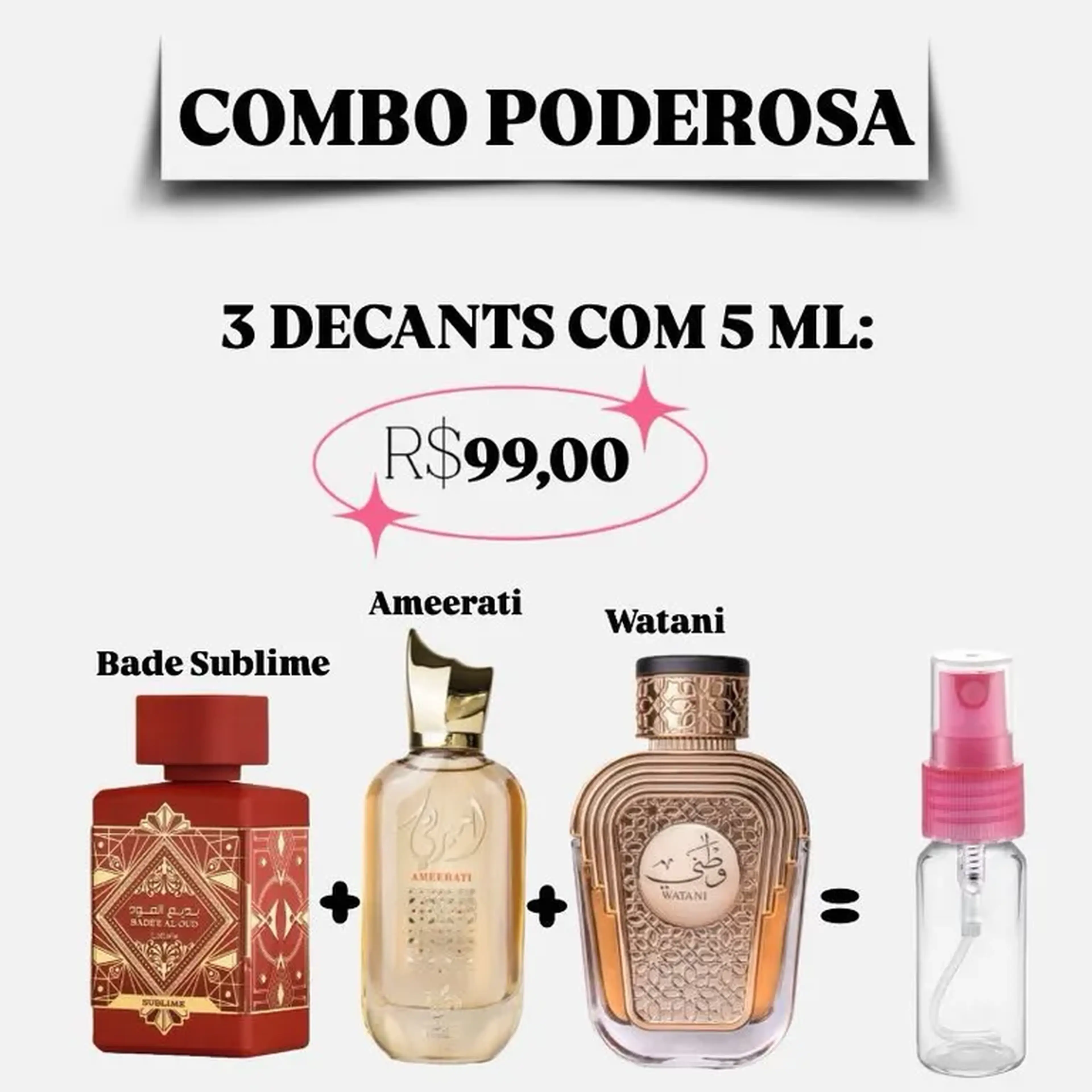 COMBO PODEROSA (Decant) imagem