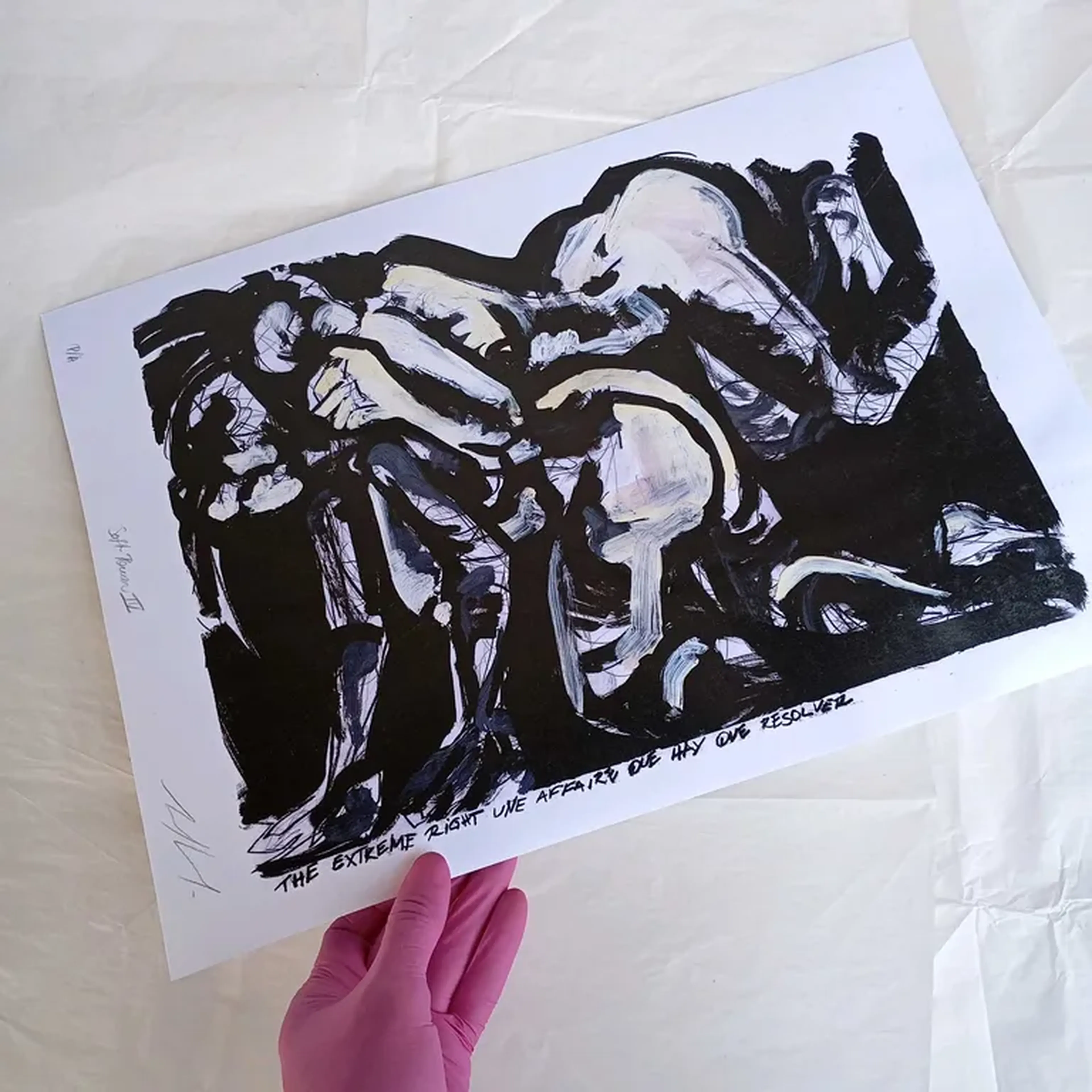 Soft Power IV - 30 x 42 cm gravura assinada enumerada imagem