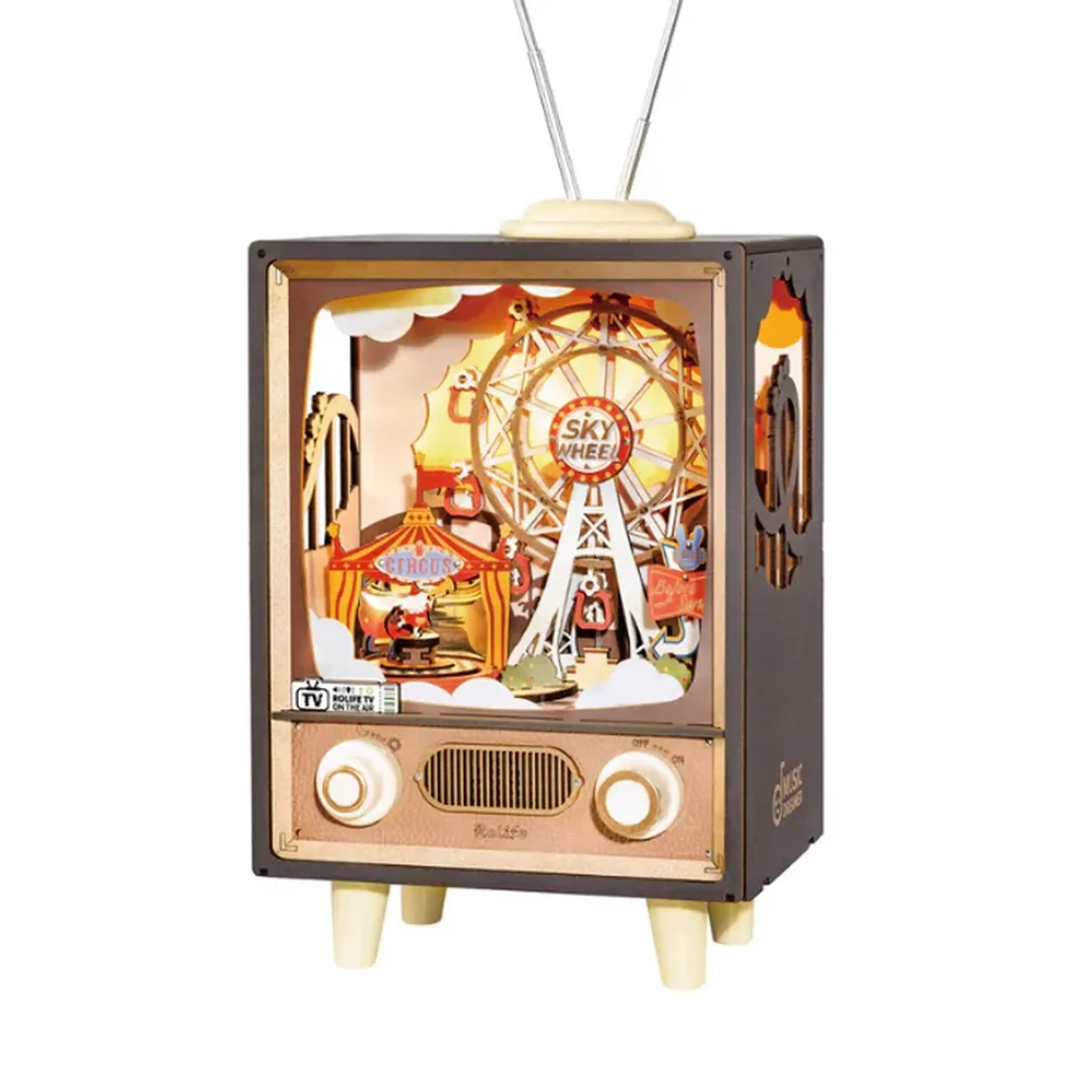 Tv Retrô - DIY - Para Montar imagem