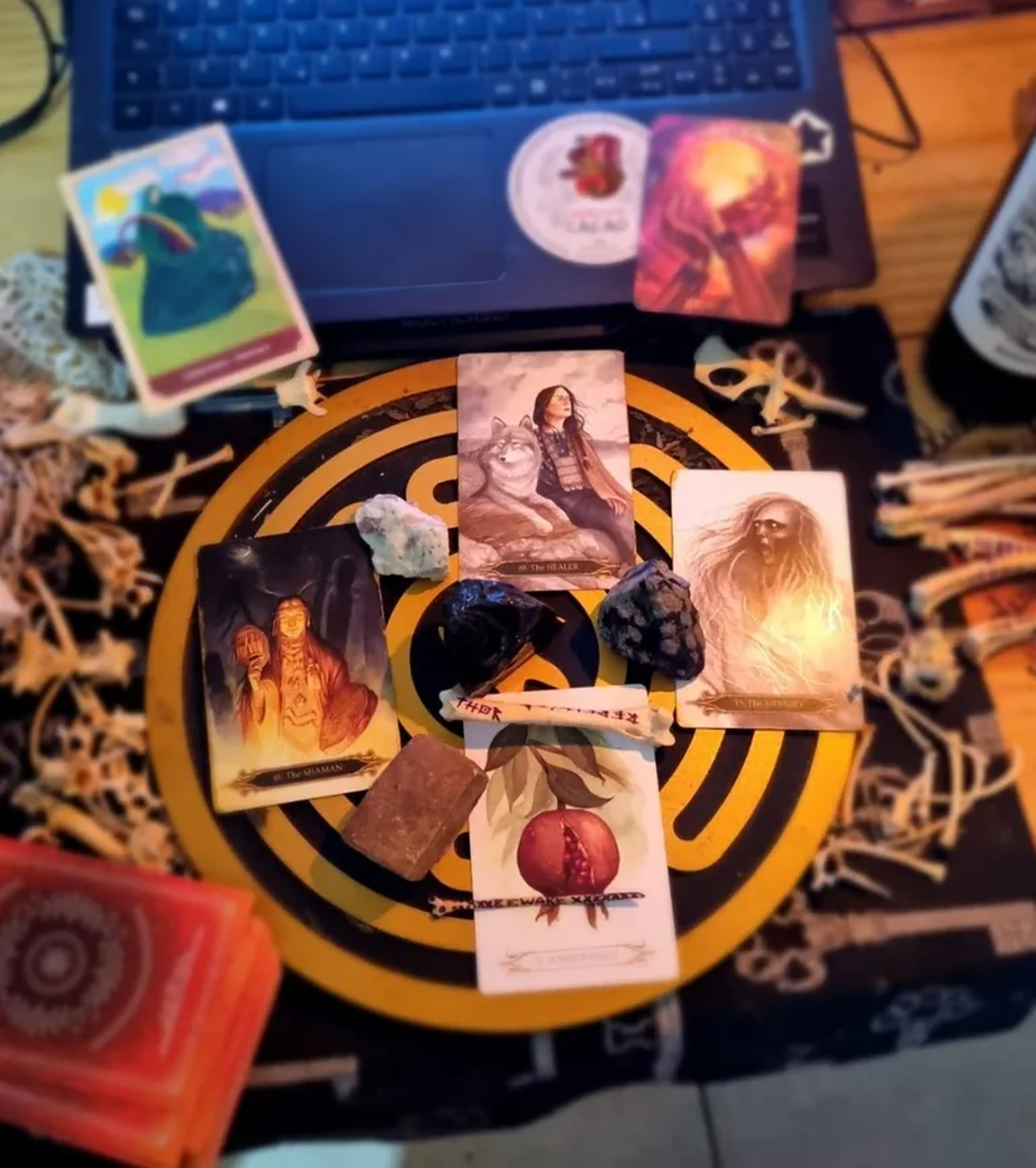 Leitura dos Ossos - Borboleta imagem
