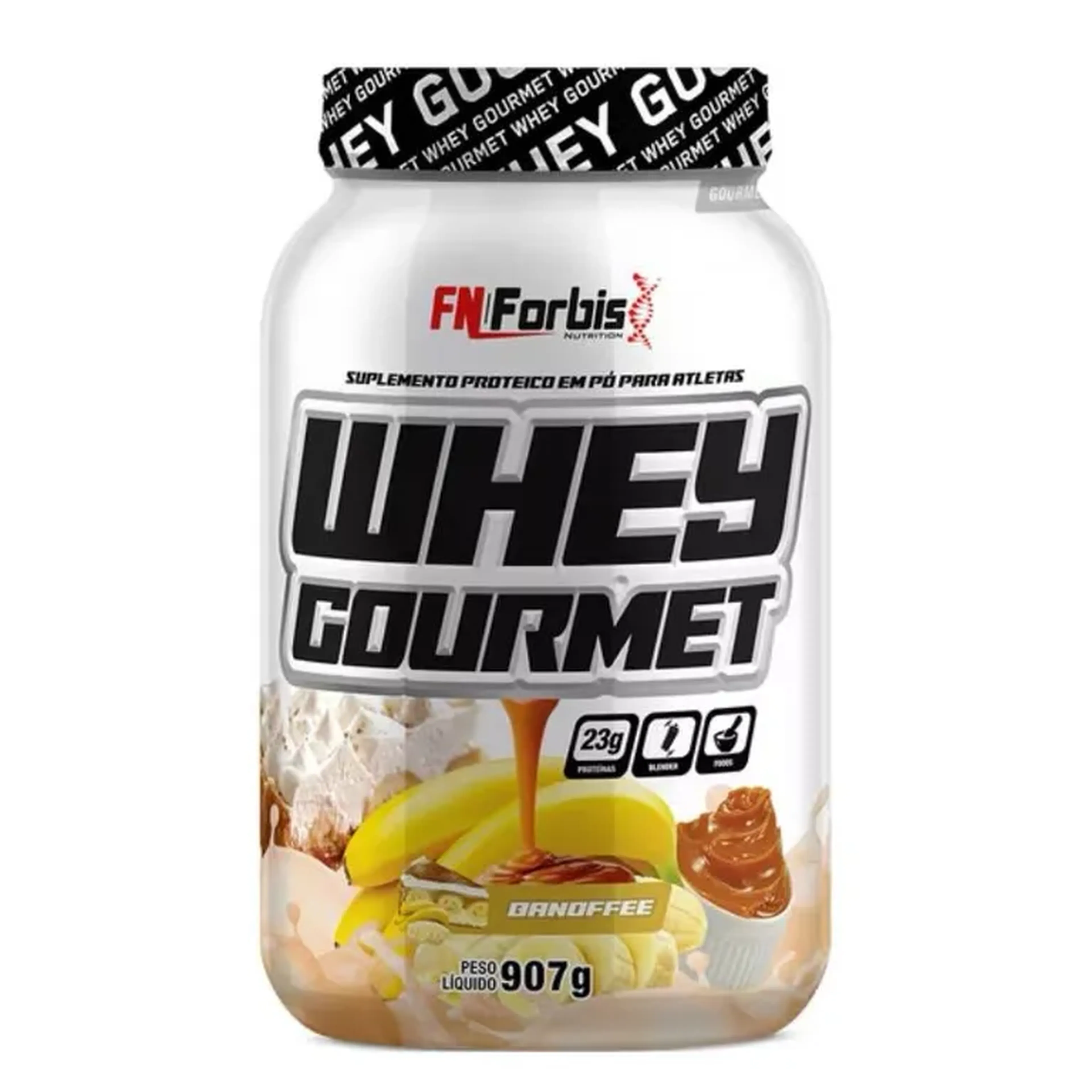 Whey Protein Gourmet 907g Pote imagem