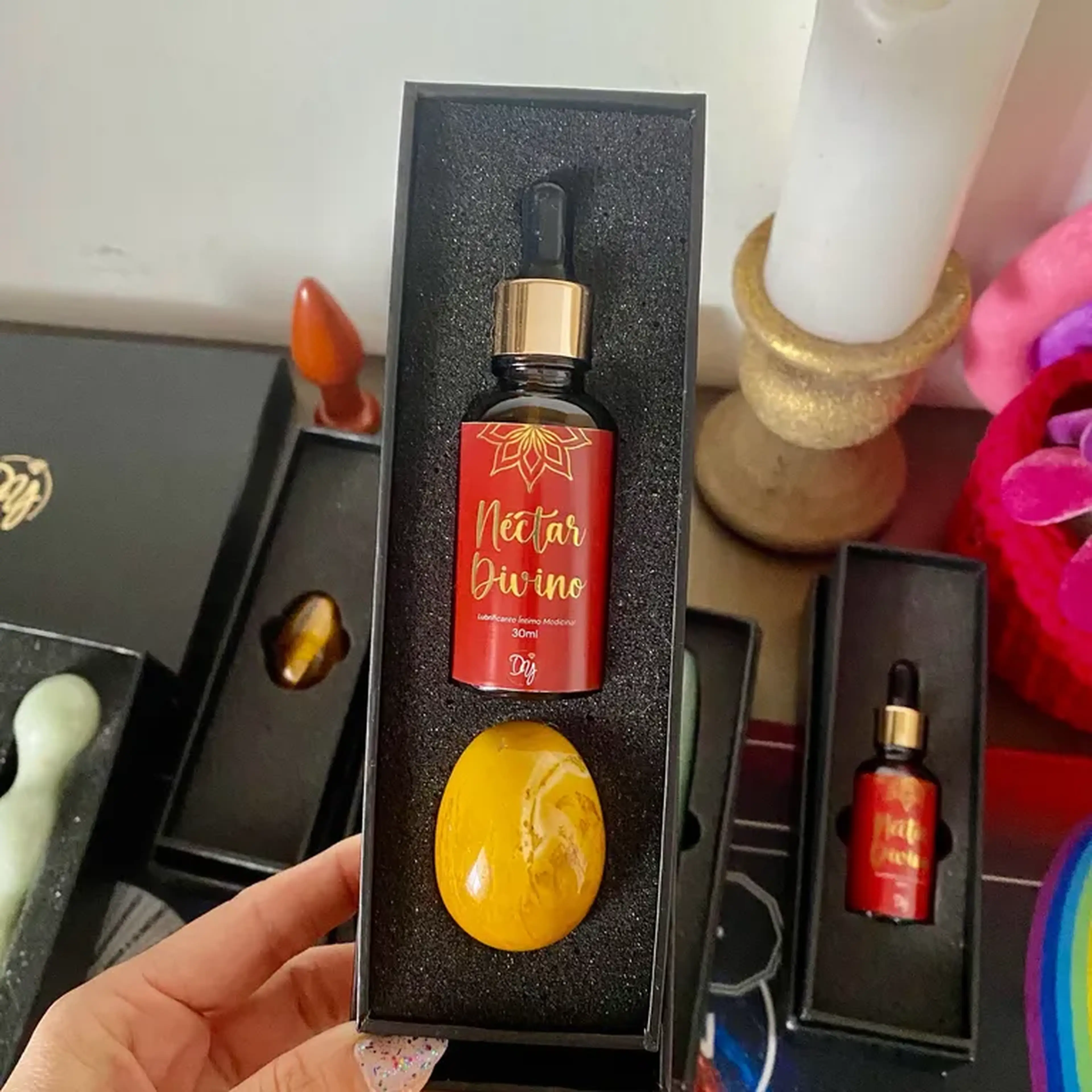 kit Óleo de cannabis e Yoni Egg imagem