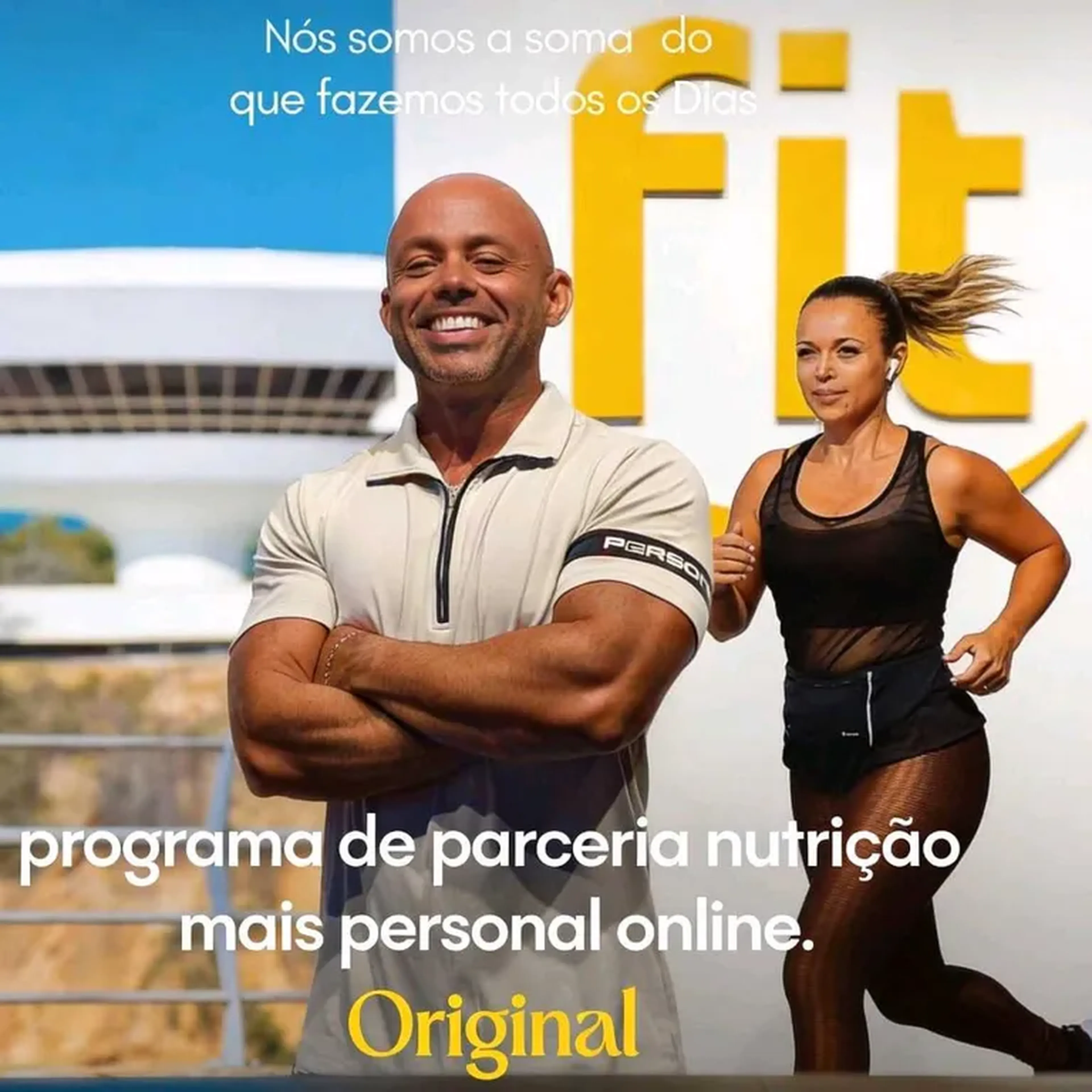 Programa de parceria nutrição presencial + personal presencial imagem