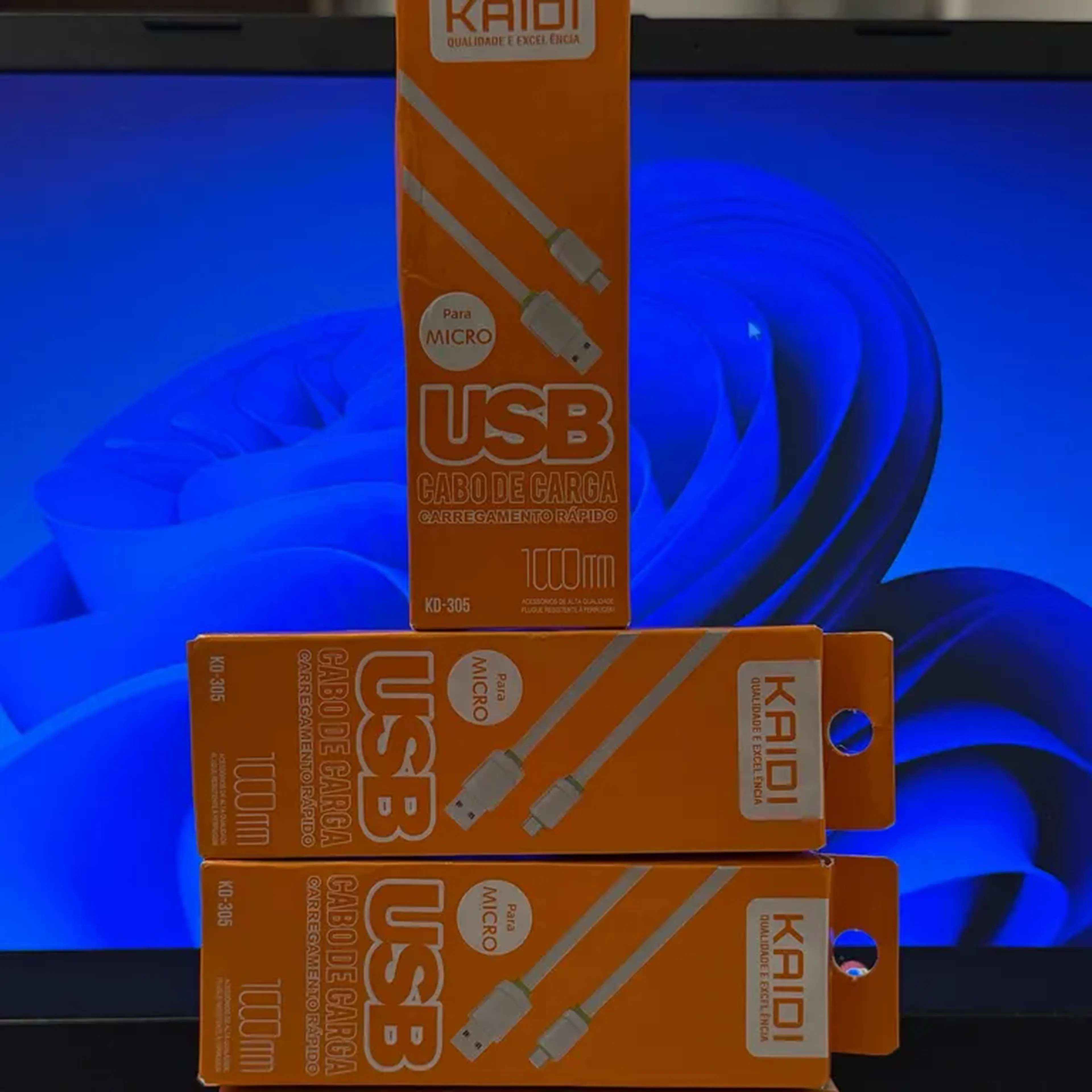 cabo USB- micro v8 imagem
