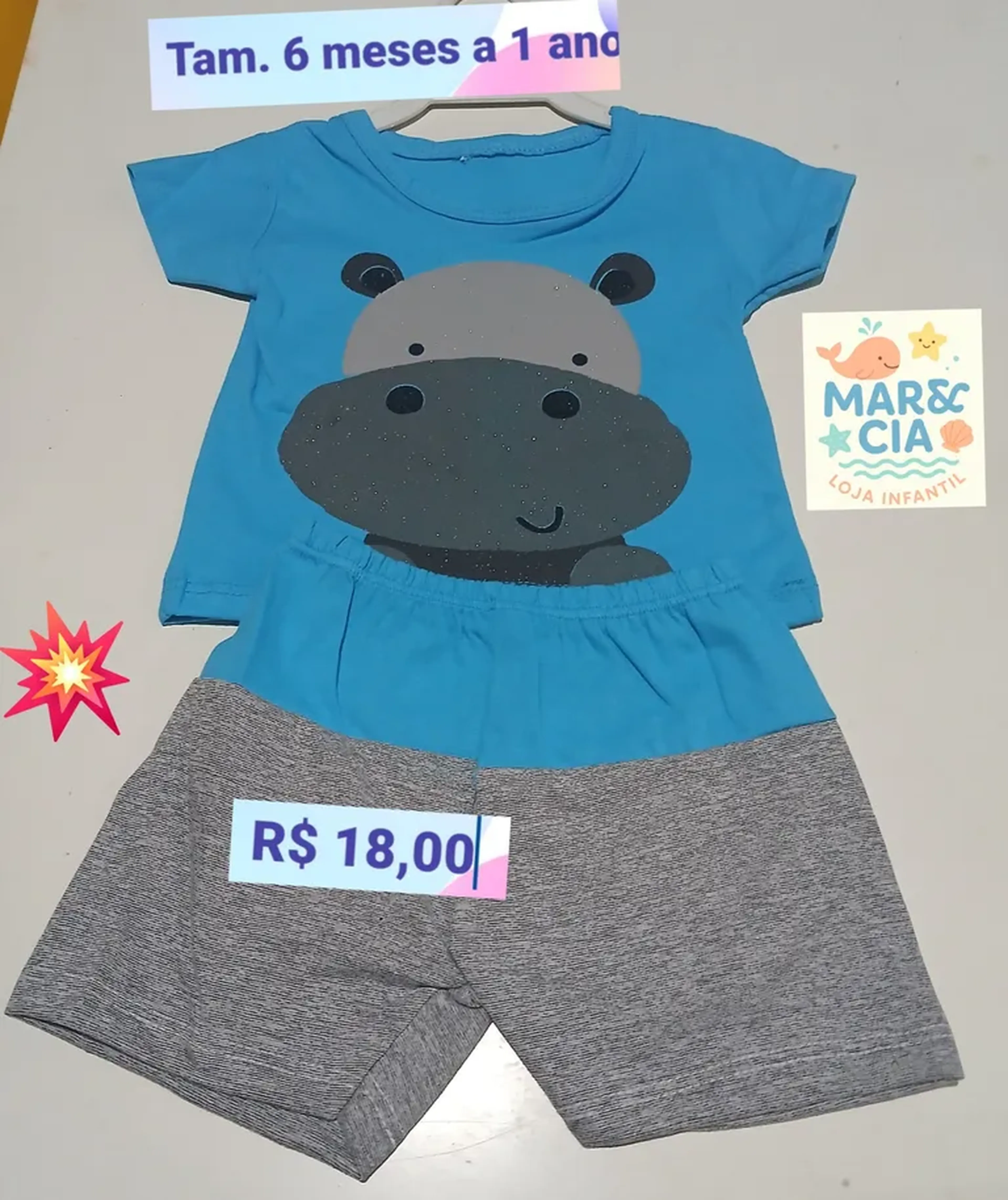 Conjuntos e vestidos baby imagem