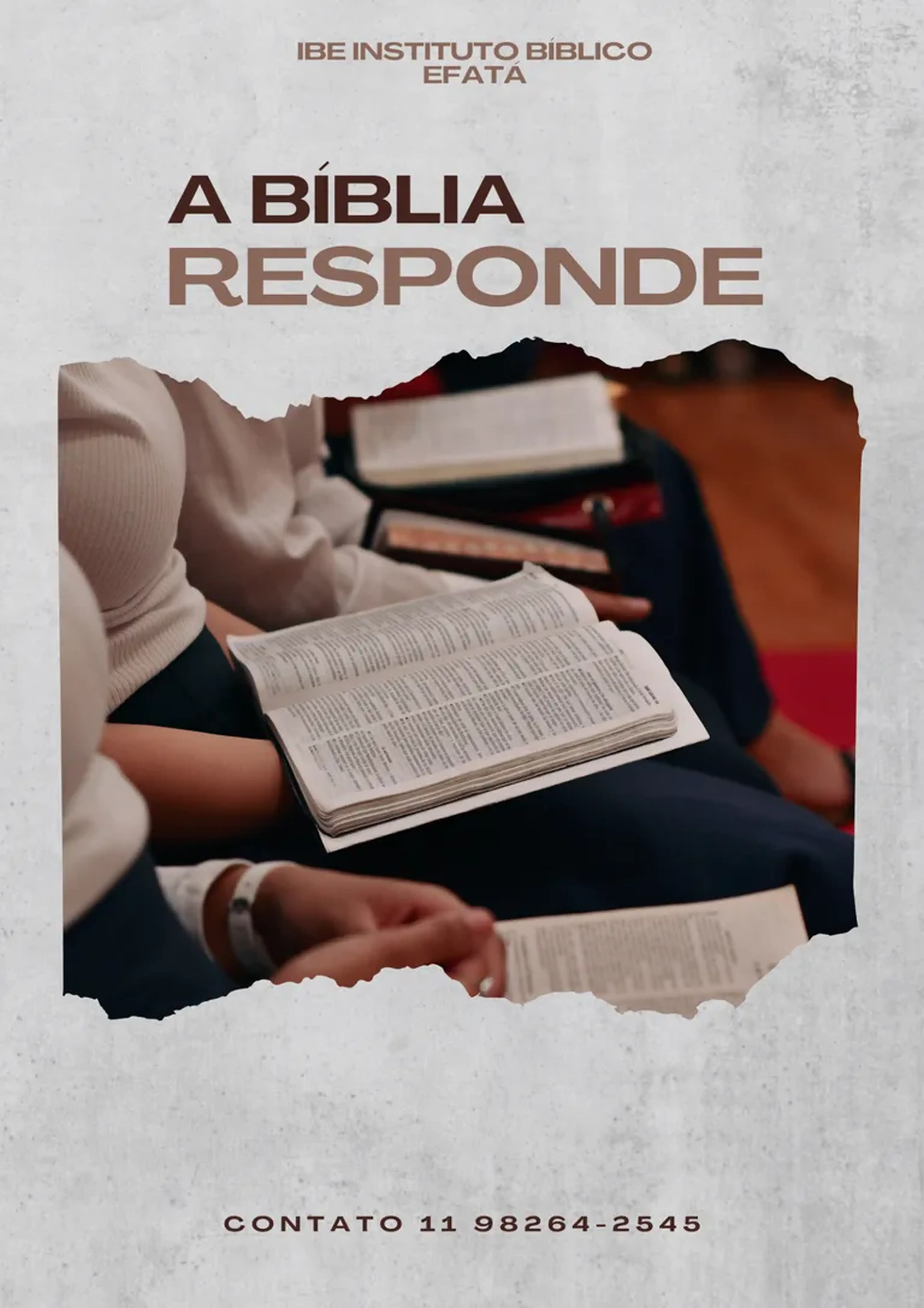 A Bíblia responde (apostila) imagem