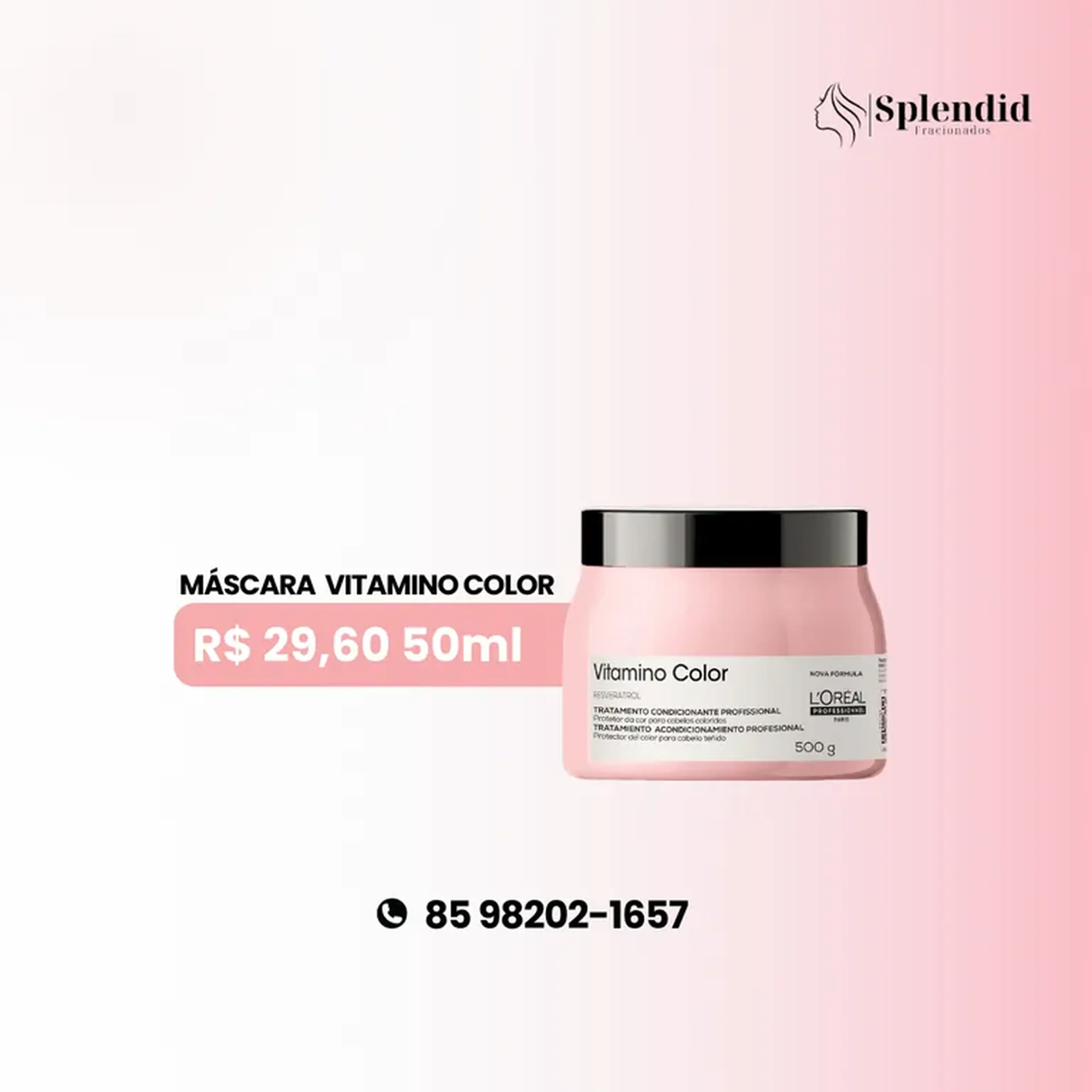 L’Oréal Vitamino Color Máscara fracionados imagem