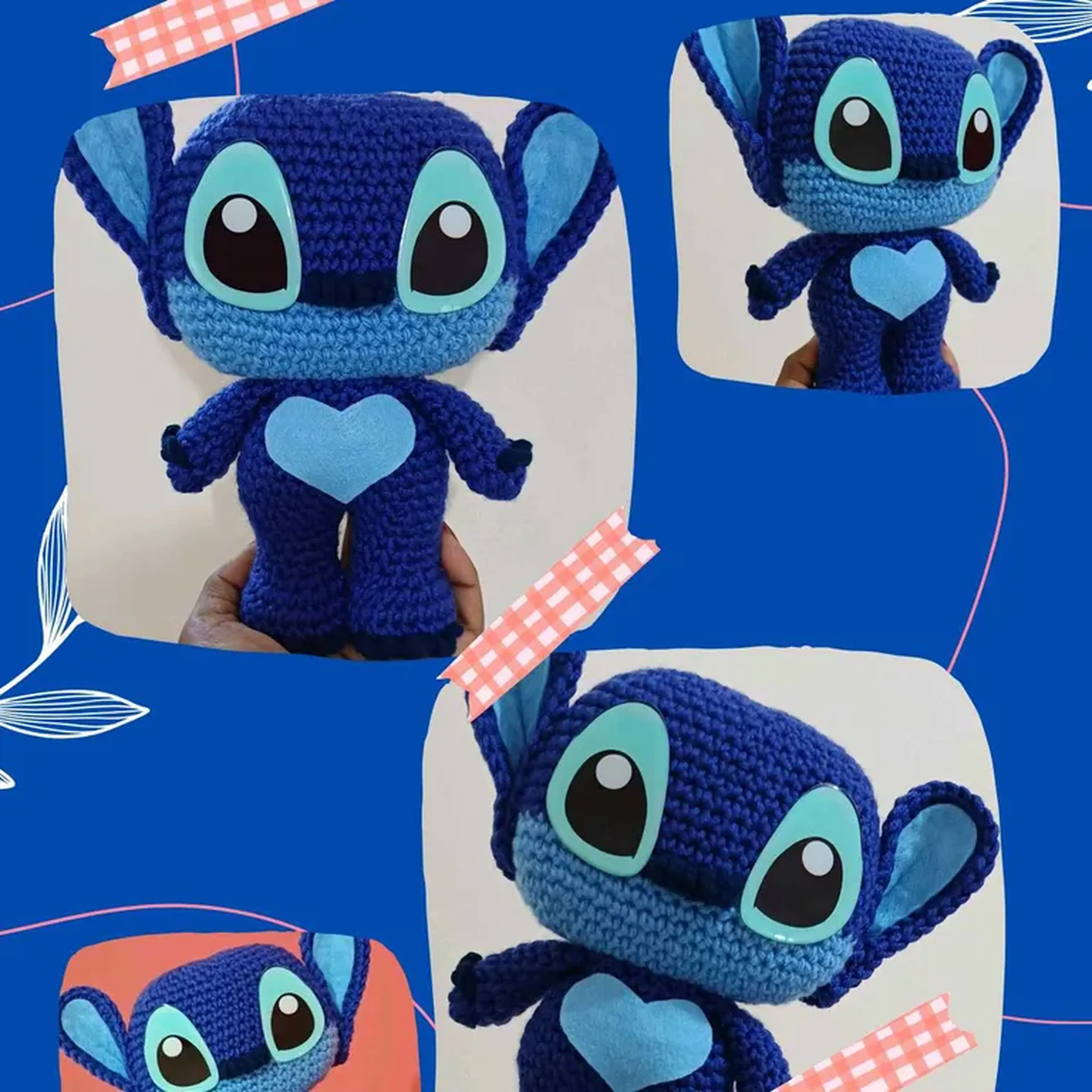 Stitch Funko Pop ( Amigurumi) imagem