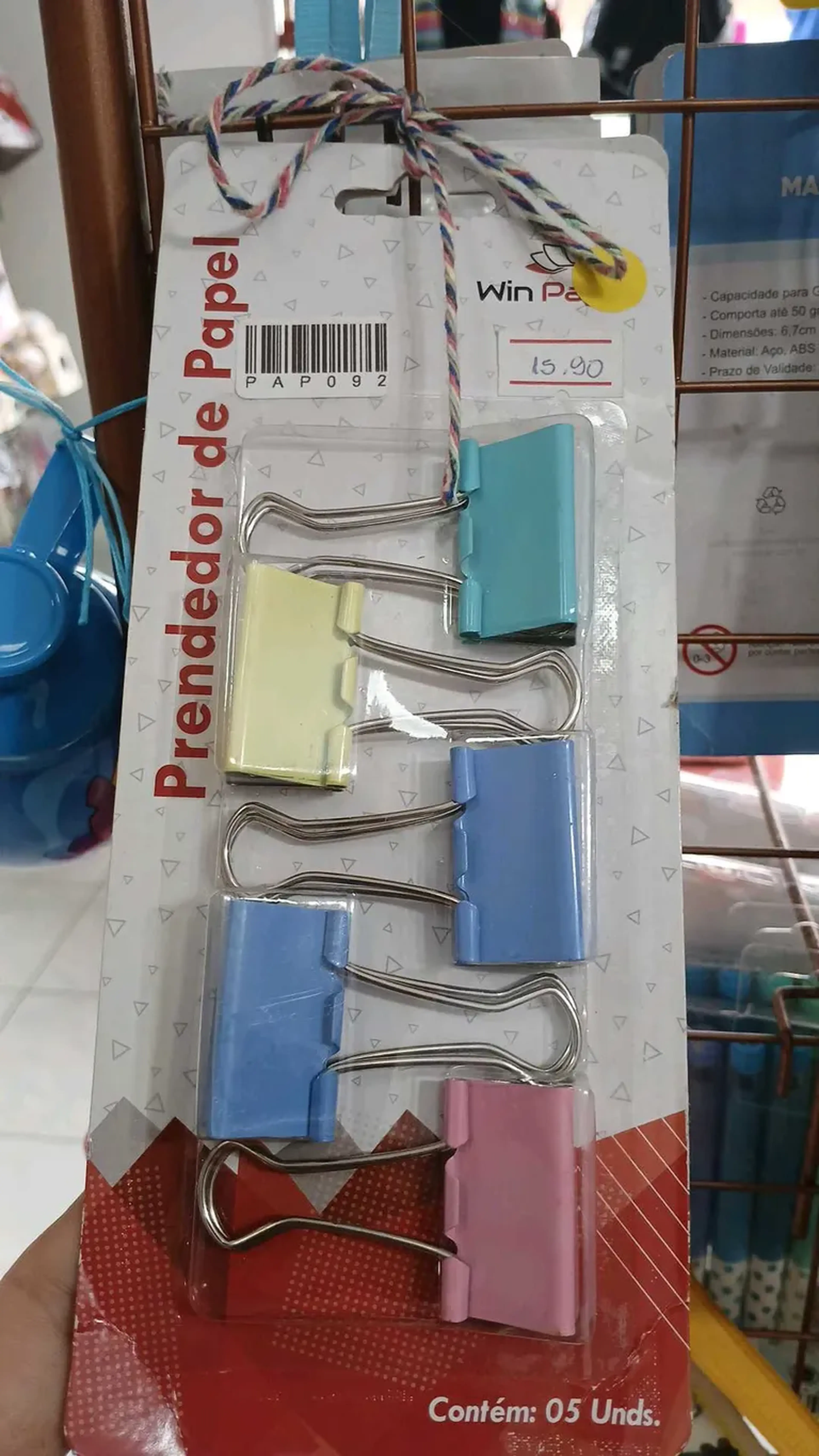 Prendedor de Papel imagem