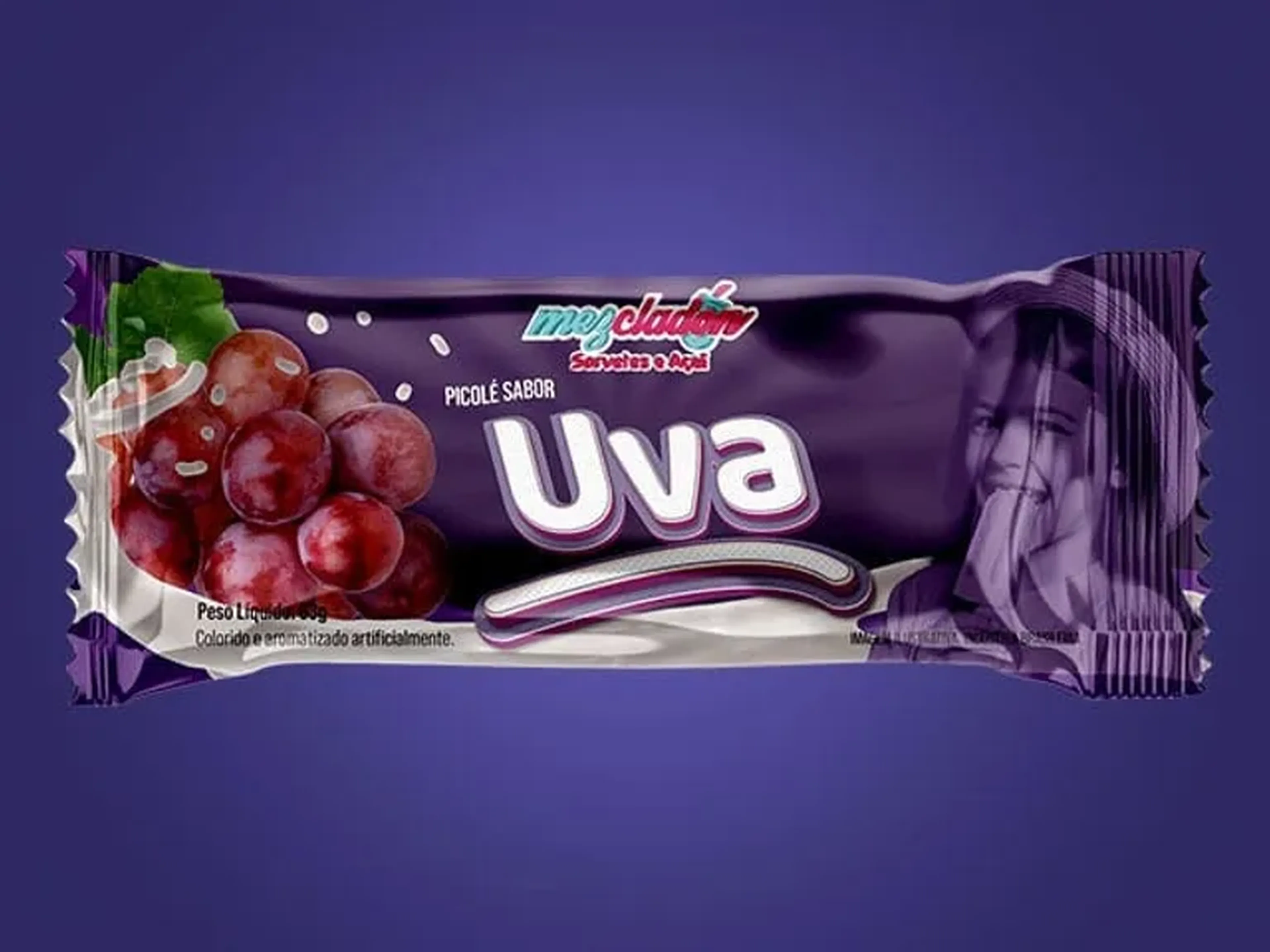 Picolé de Uva Mezcladón imagem