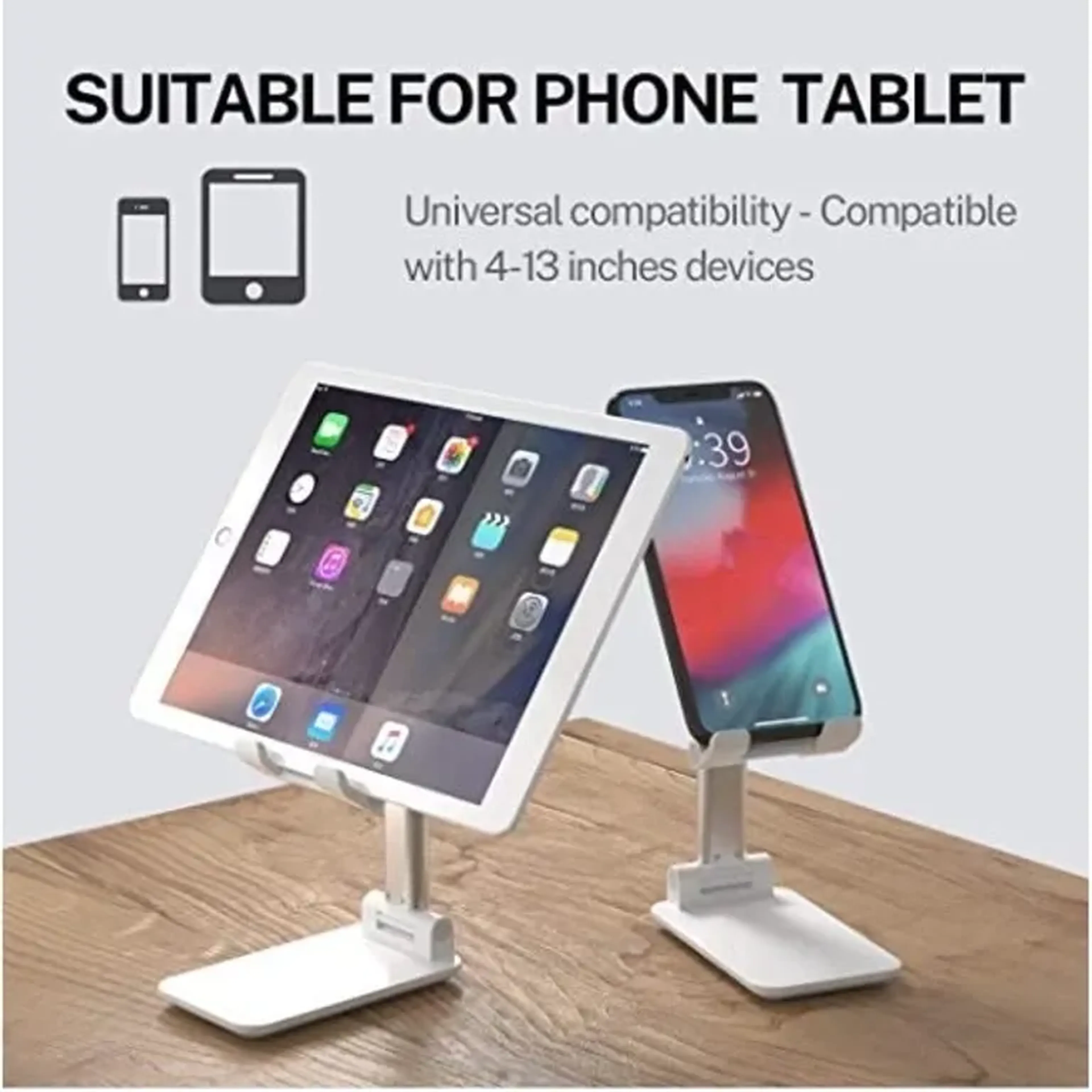 Suporte de mesa COD folding desktop phone imagem