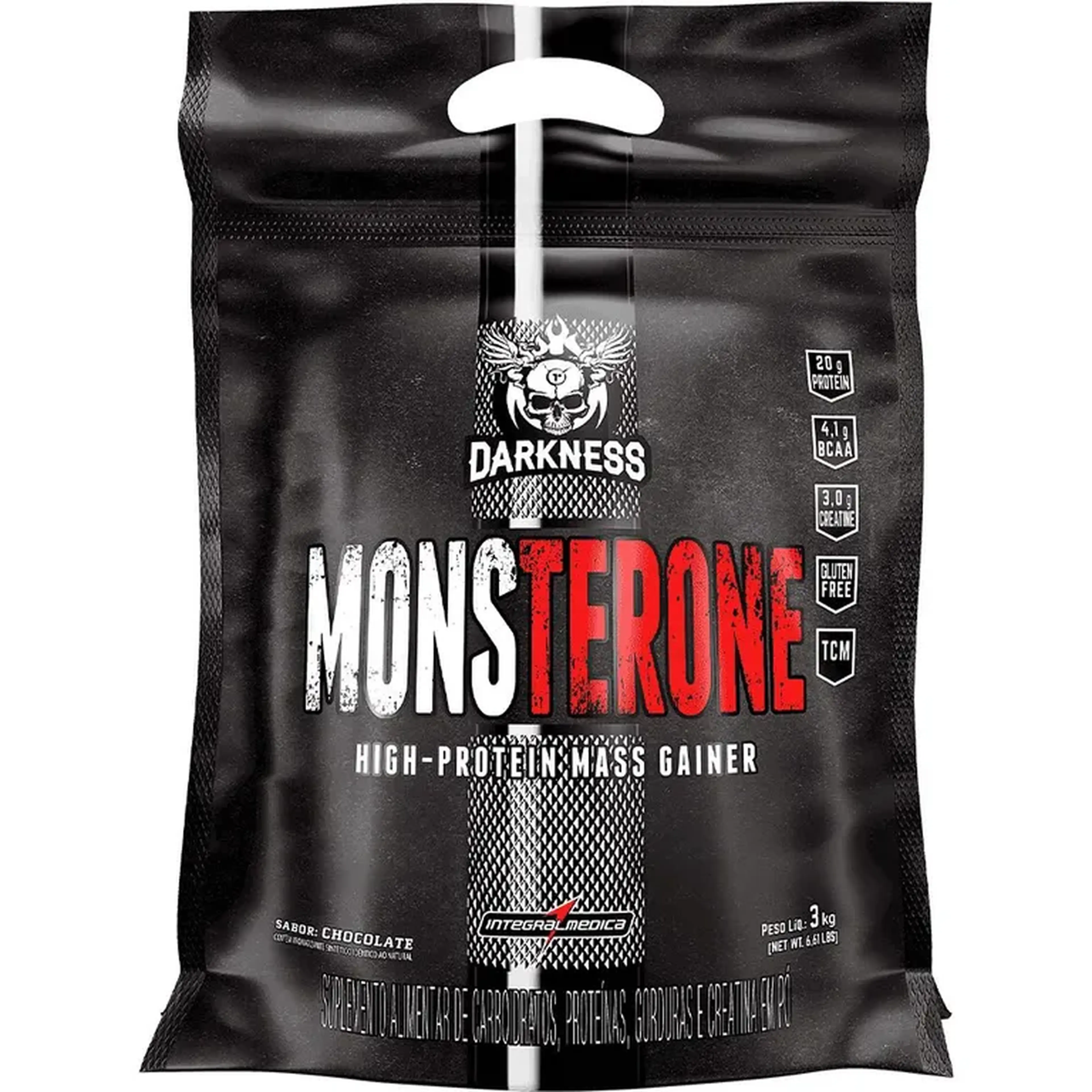 Monsterone Hipercalórico 3kg Integralmedica imagem