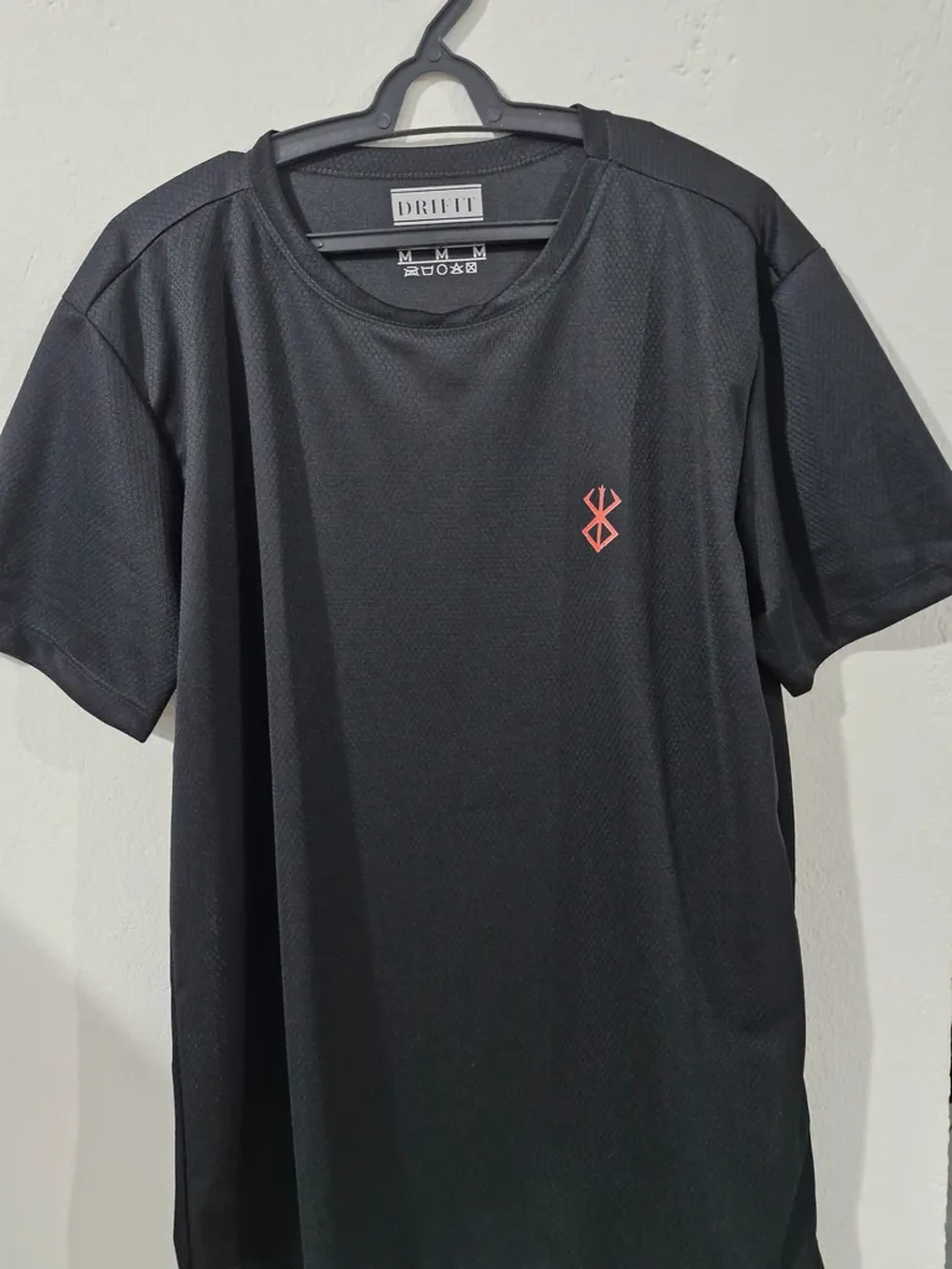 Camiseta Dri-fit preta M imagem