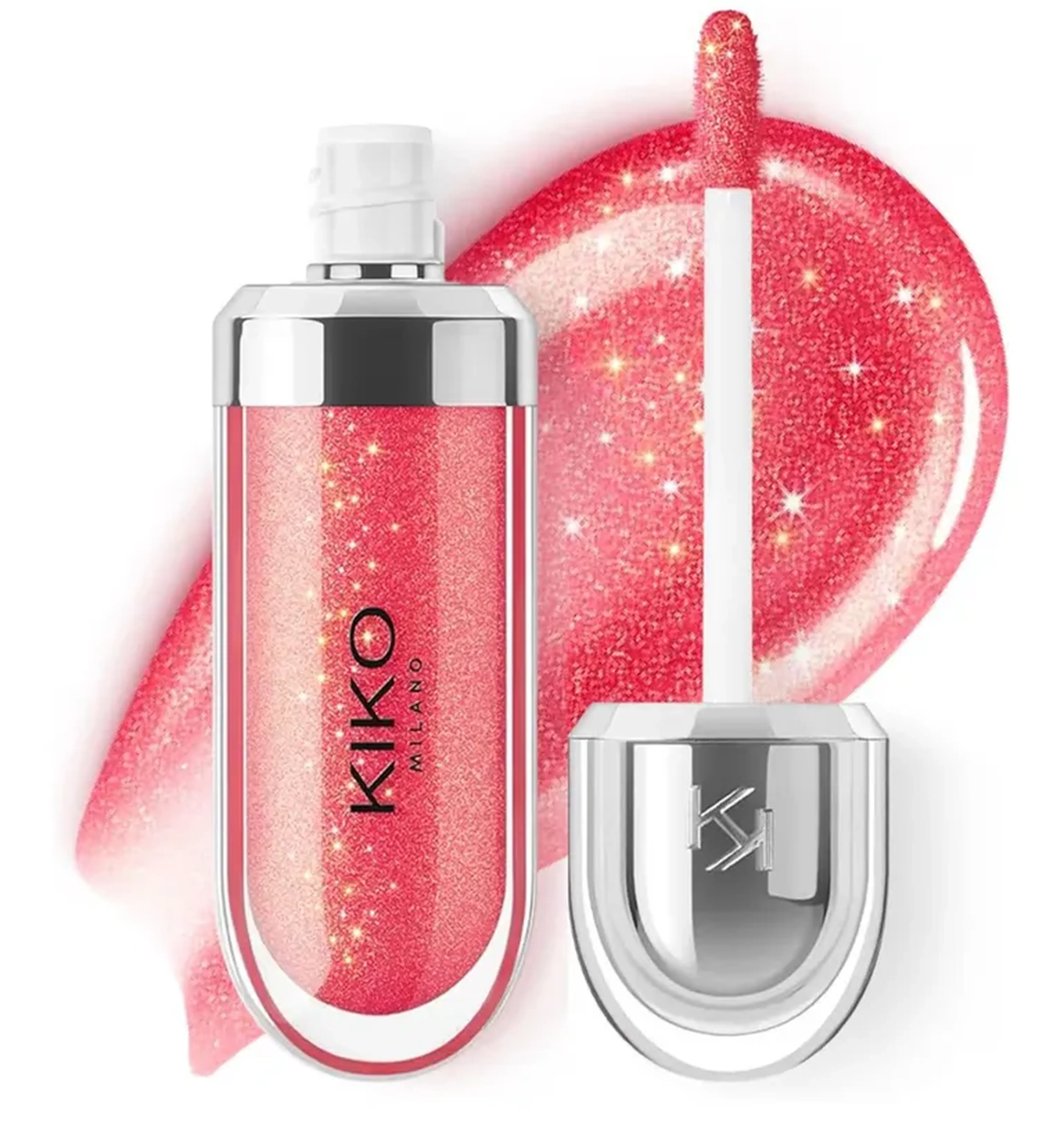 Gloss Kiko Milano Pearly Amaryllis Red 11 imagem