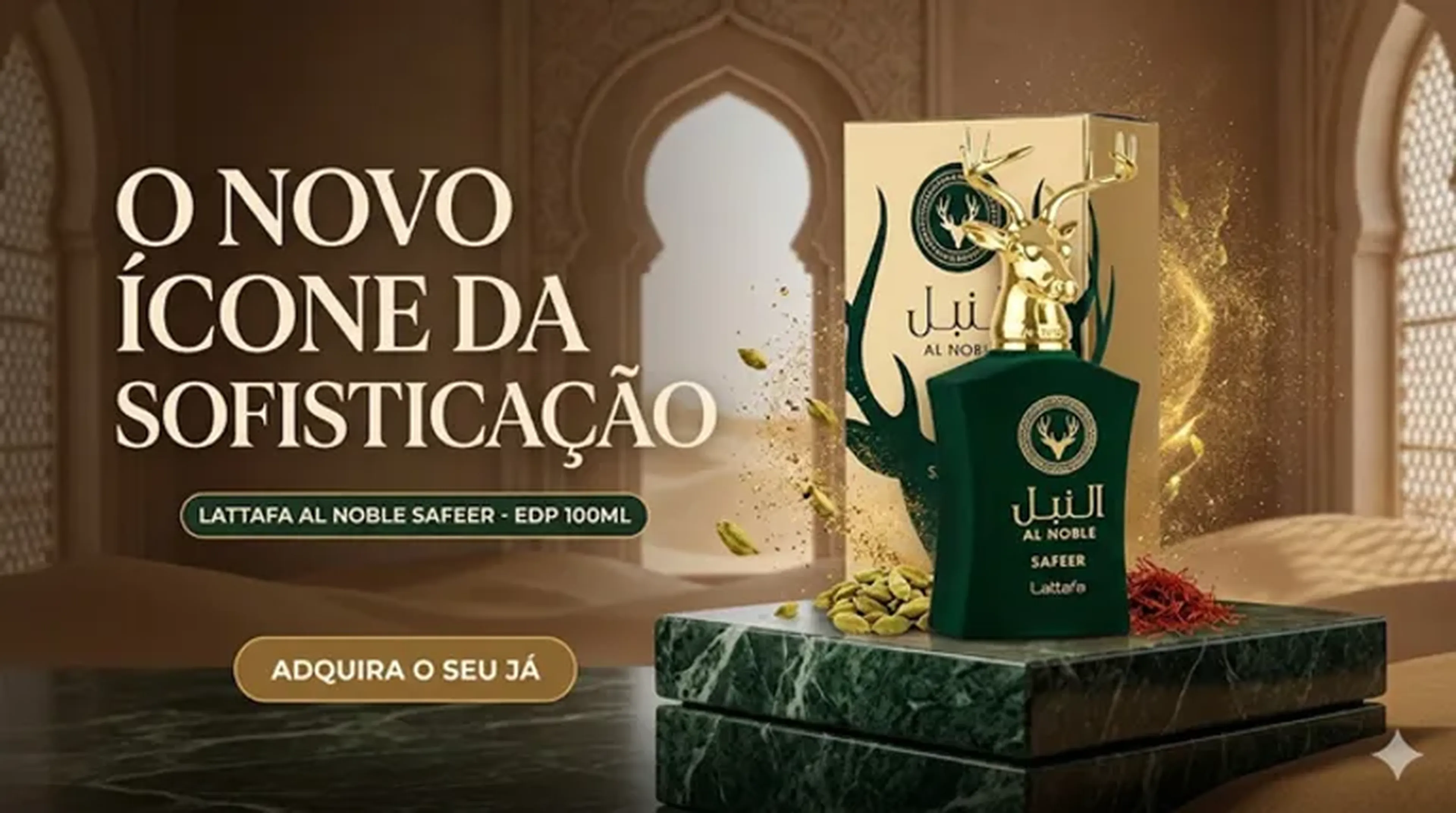 LATTAFA AL NOBLE SAFEER EDP 100ML imagem